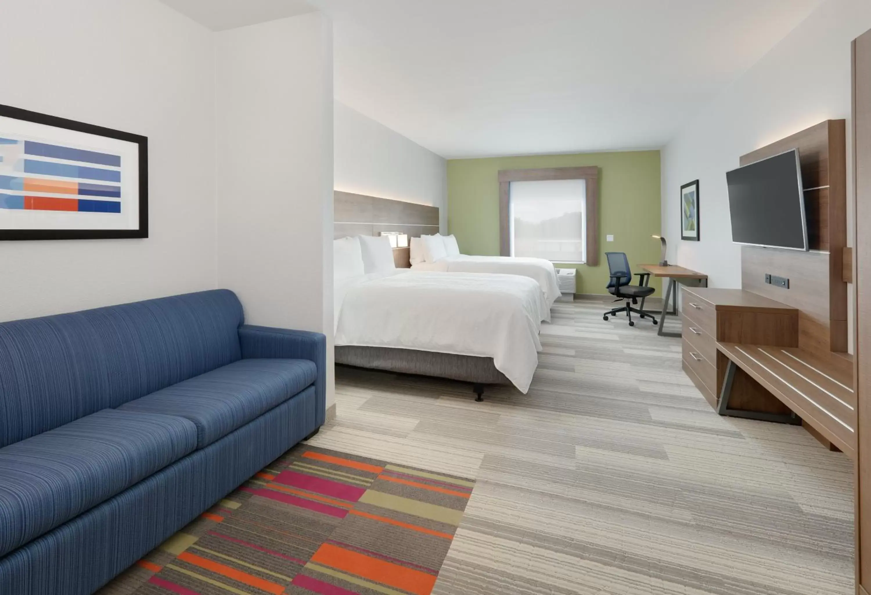 Bedroom in Holiday Inn Express & Suites - Plano - The Colony, an IHG Hotel