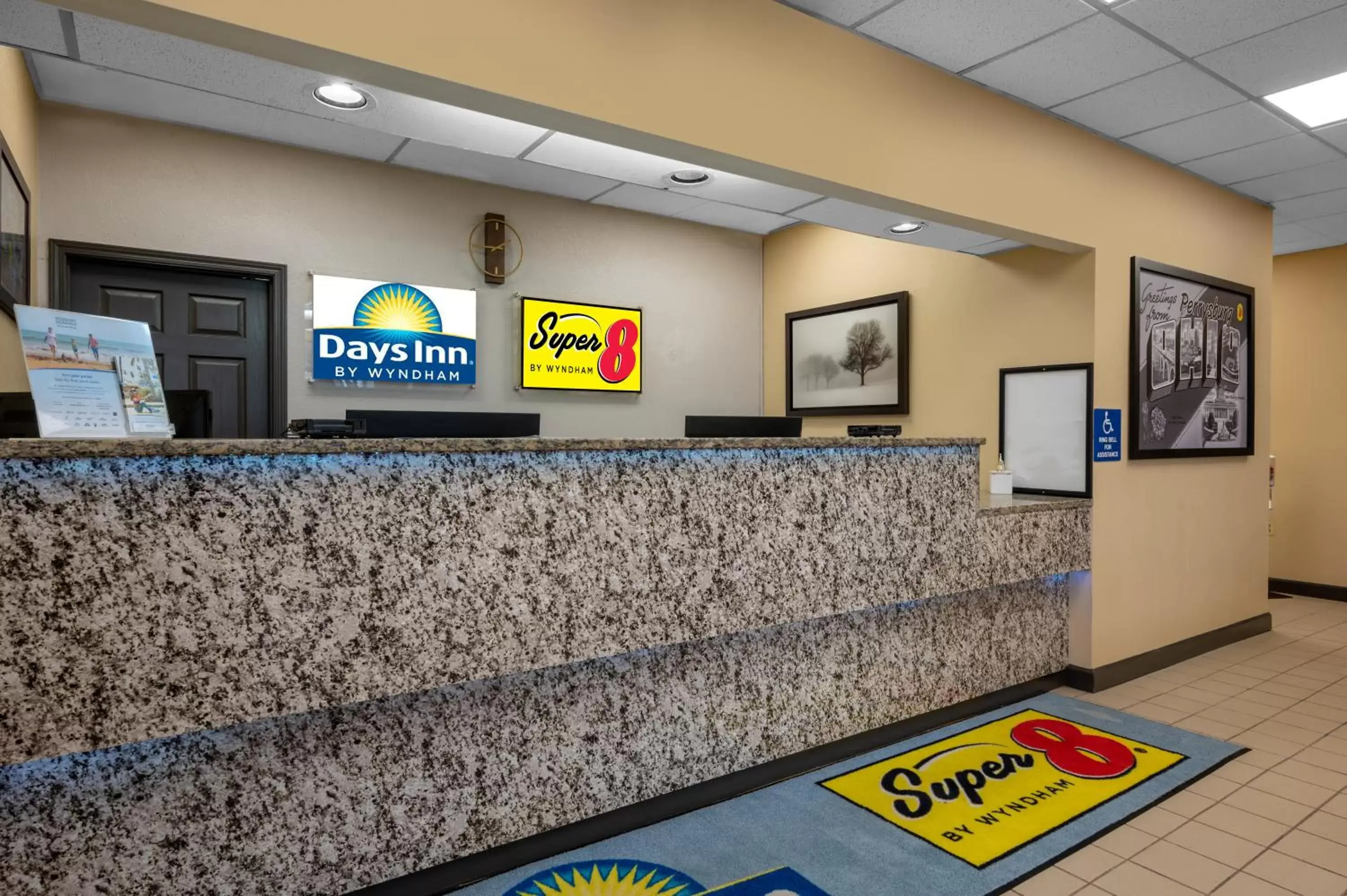 Property logo or sign, Lobby/Reception in Super 8 by Wyndham Perrysburg-Toledo