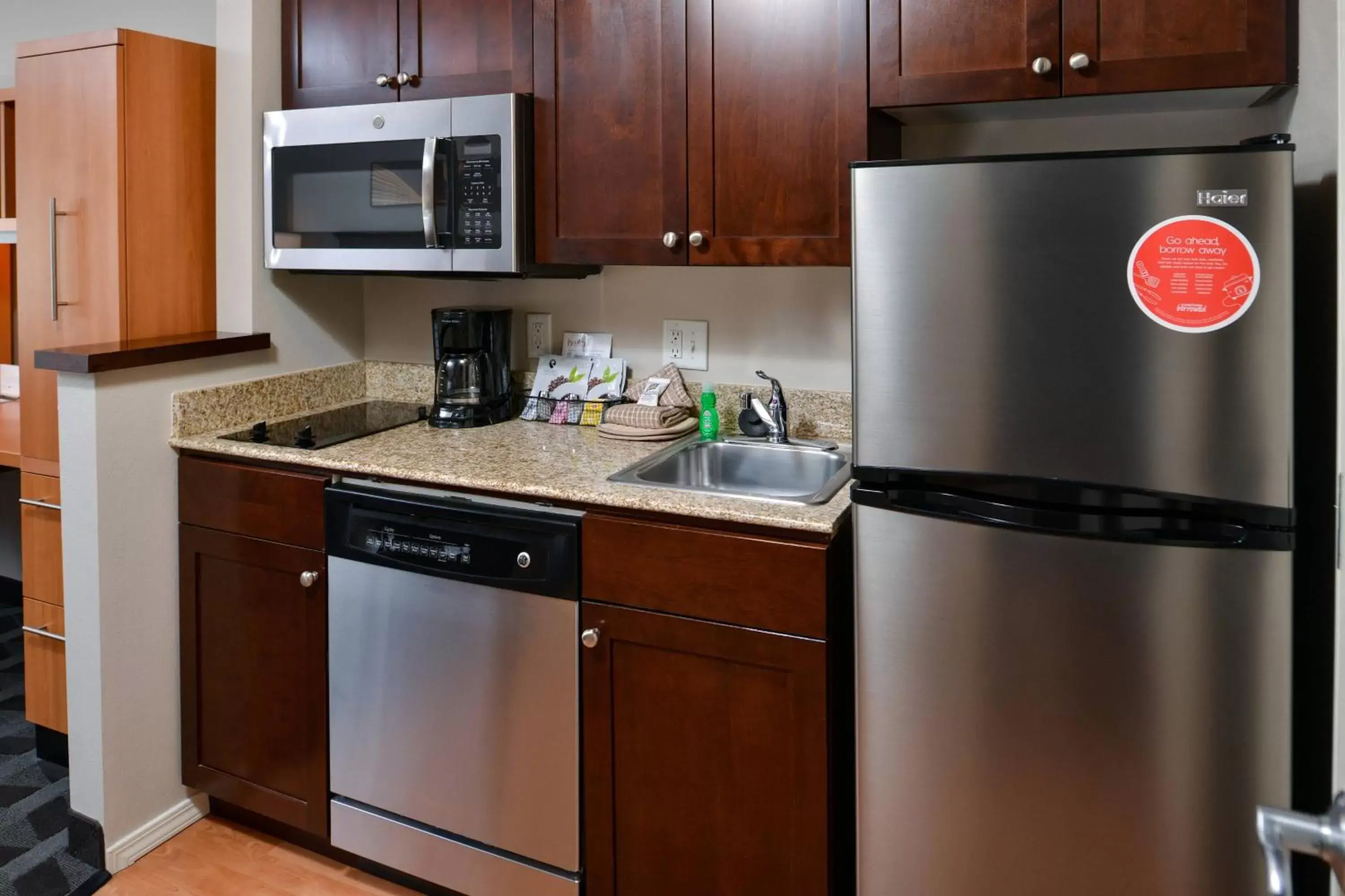 Kitchen or kitchenette, Kitchen/Kitchenette in TownePlace Suites by Marriott Boise Downtown/University