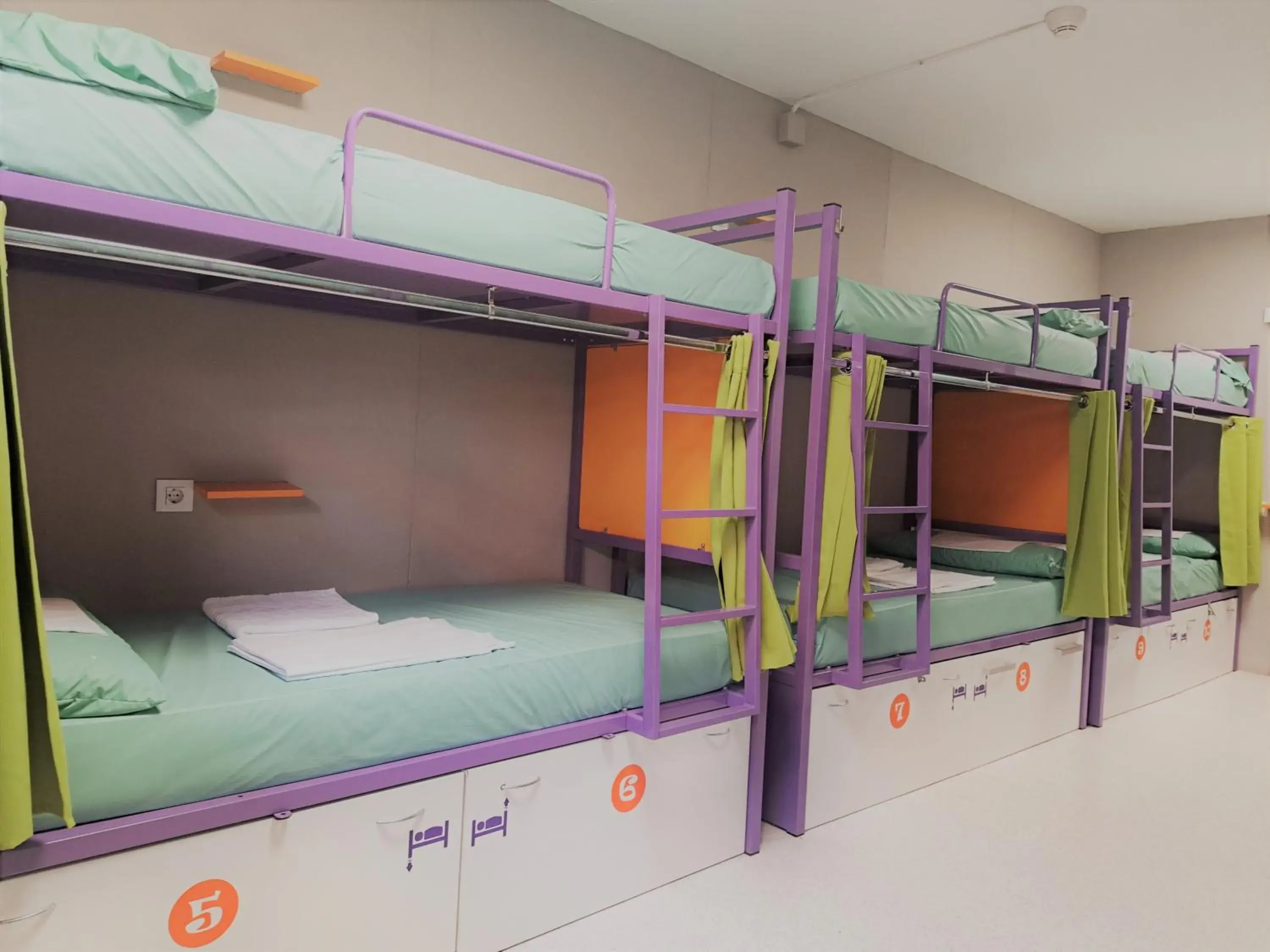 Photo of the whole room, Bed in Scout Madrid Hostel