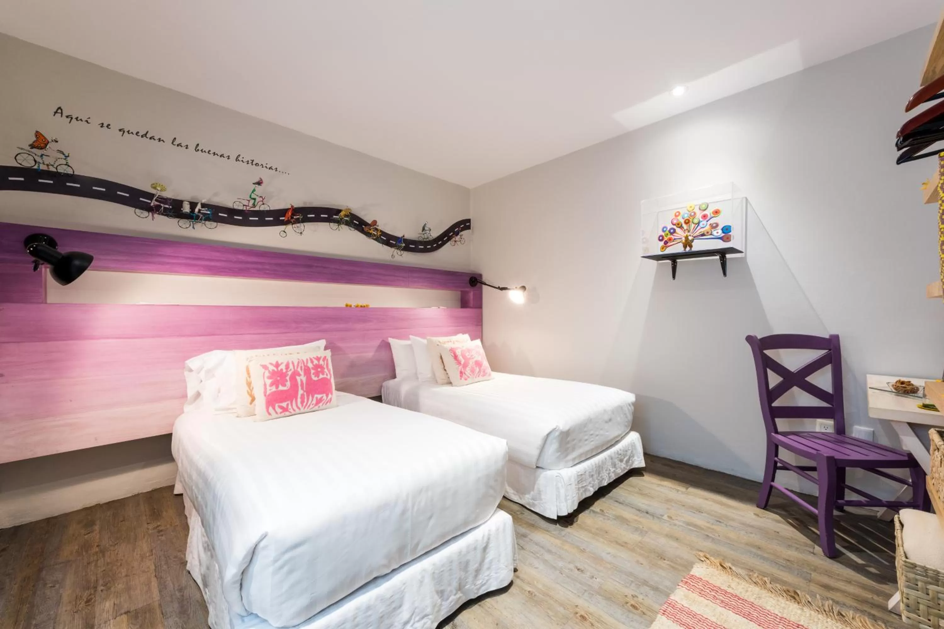 Bed in La Palomilla Bed & Breakfast