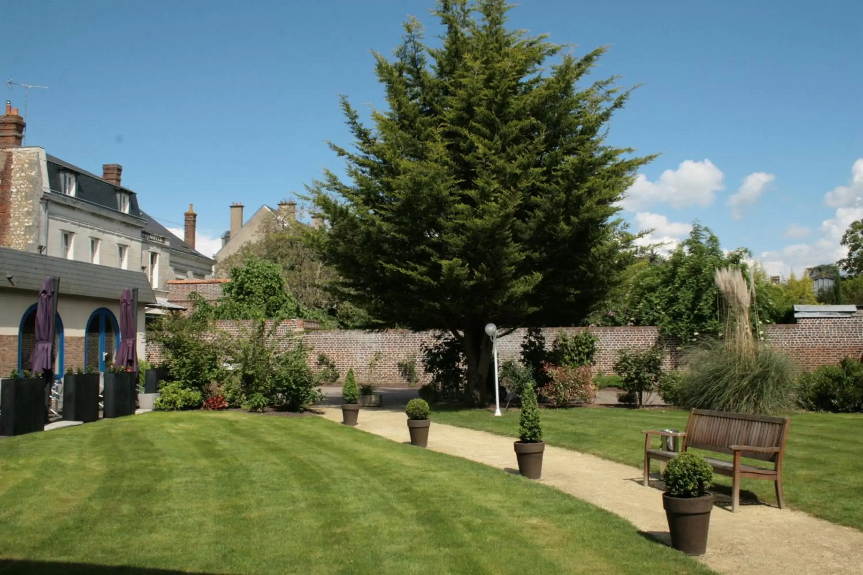 Garden in Hotel Capricorne