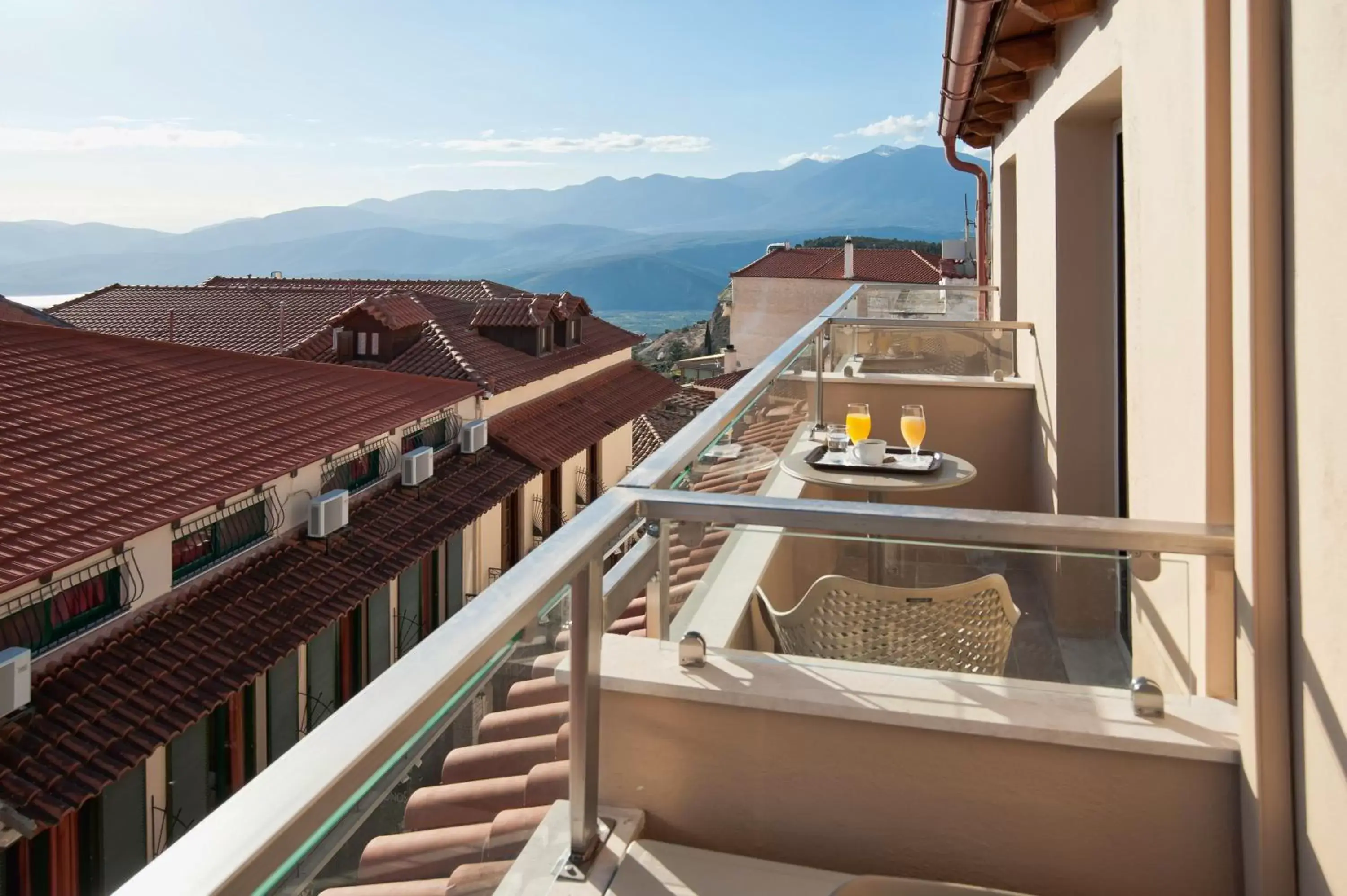 Balcony/Terrace in Parnassos Delphi Hotel
