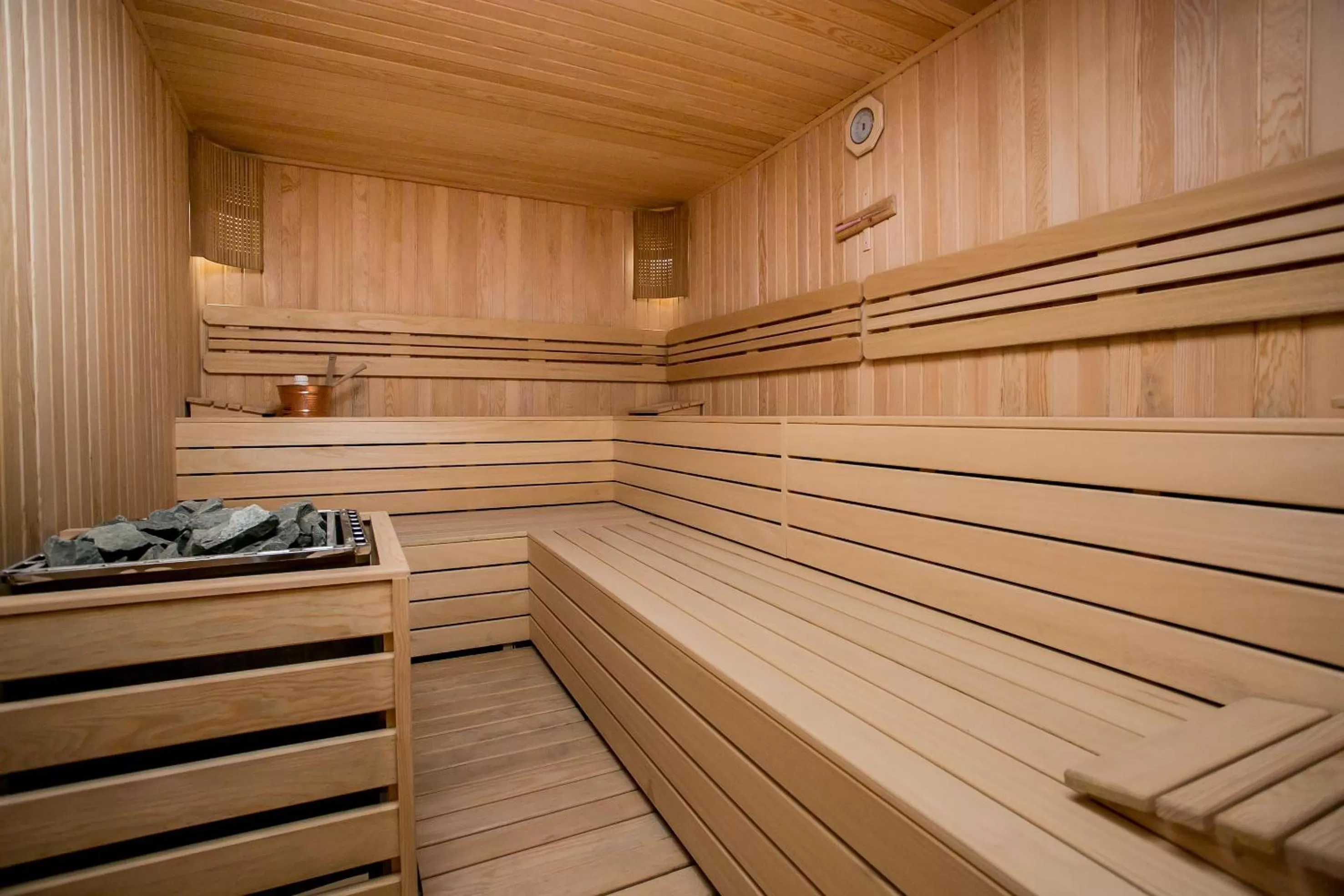 Sauna in Beyzas Hotels & Suites