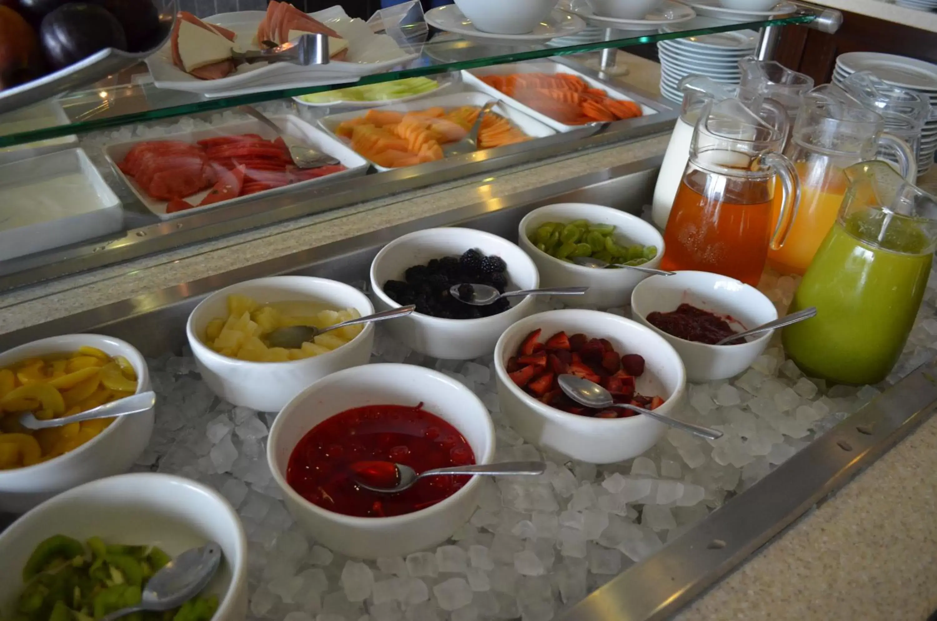 Buffet breakfast in Casa Inn Premium Hotel Queretaro