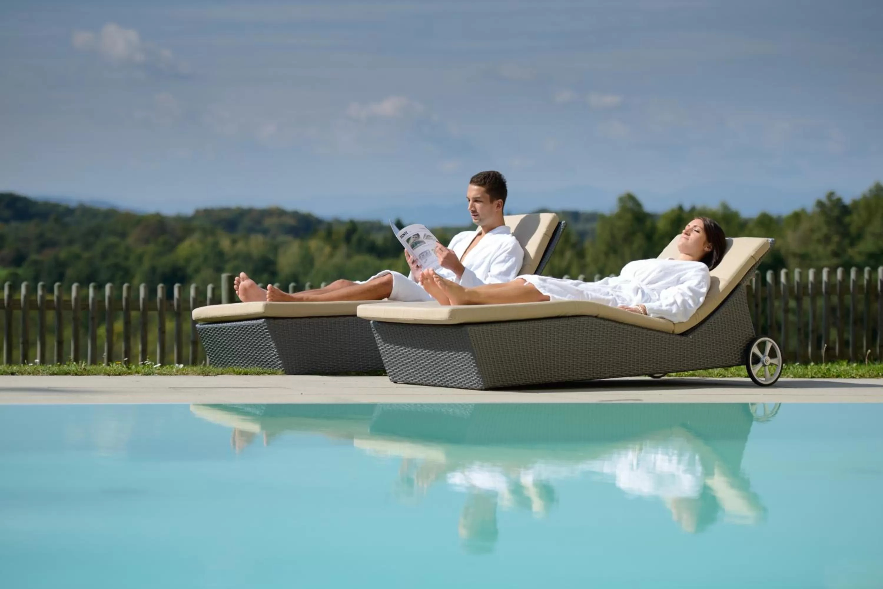 Swimming pool in Hotel Liebmann