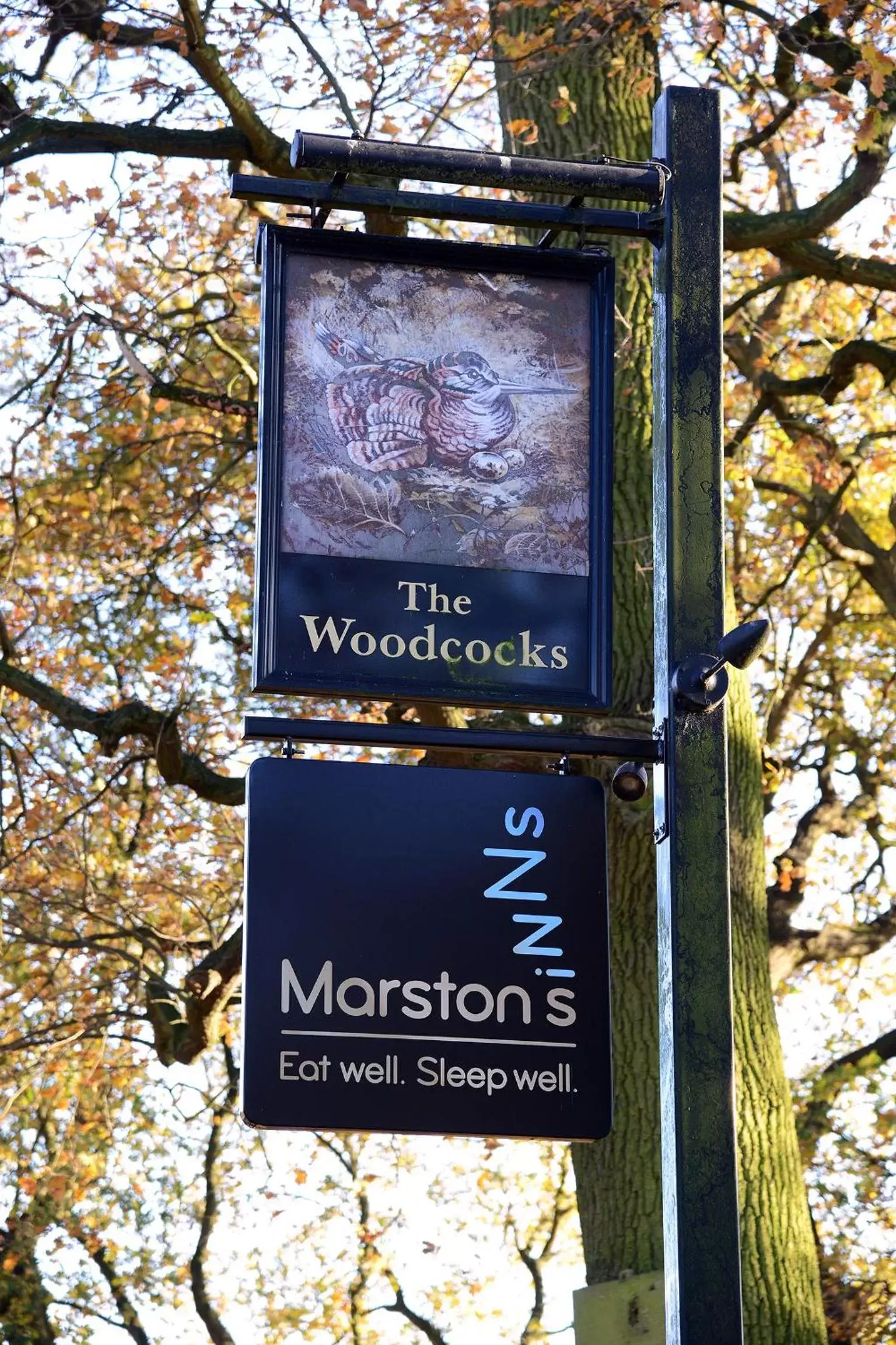 Facade/entrance, Property Logo/Sign in Woodcocks, Lincoln by Marston's Inns