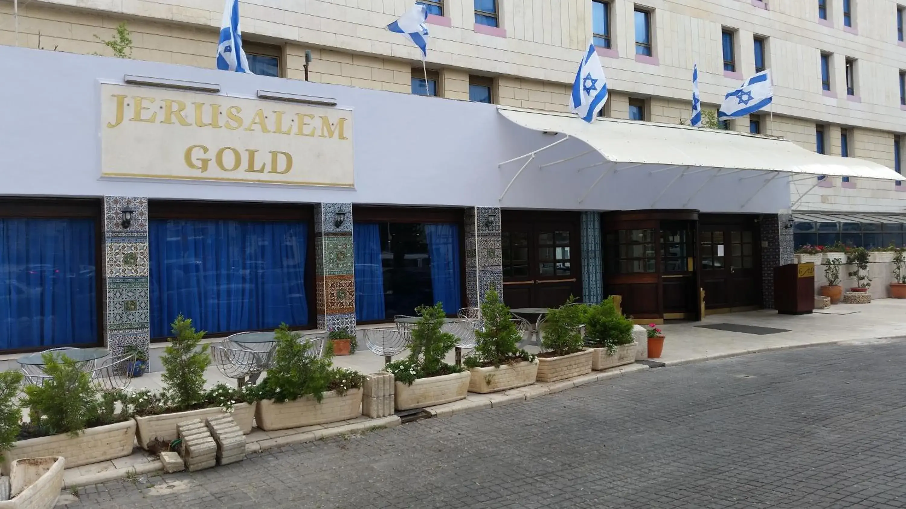 Facade/entrance, Property Building in Jerusalem Gold Hotel