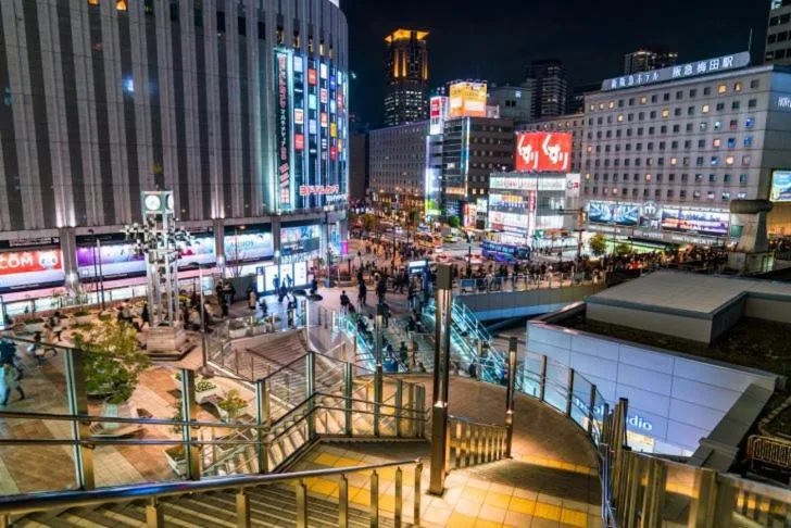 City view in Eins.Inn Umeda Higashi