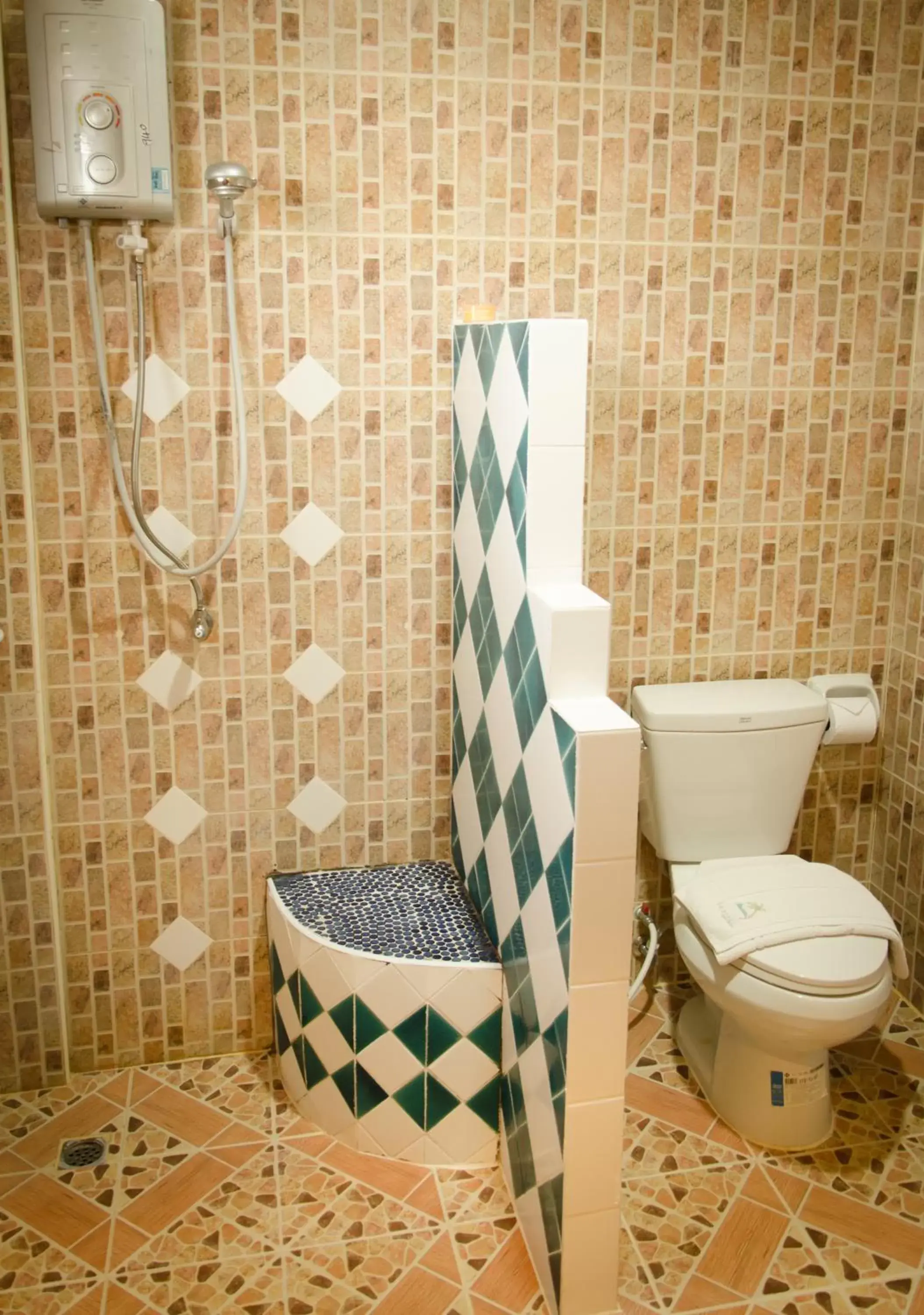 Decorative detail, Bathroom in The Green Beach Resort