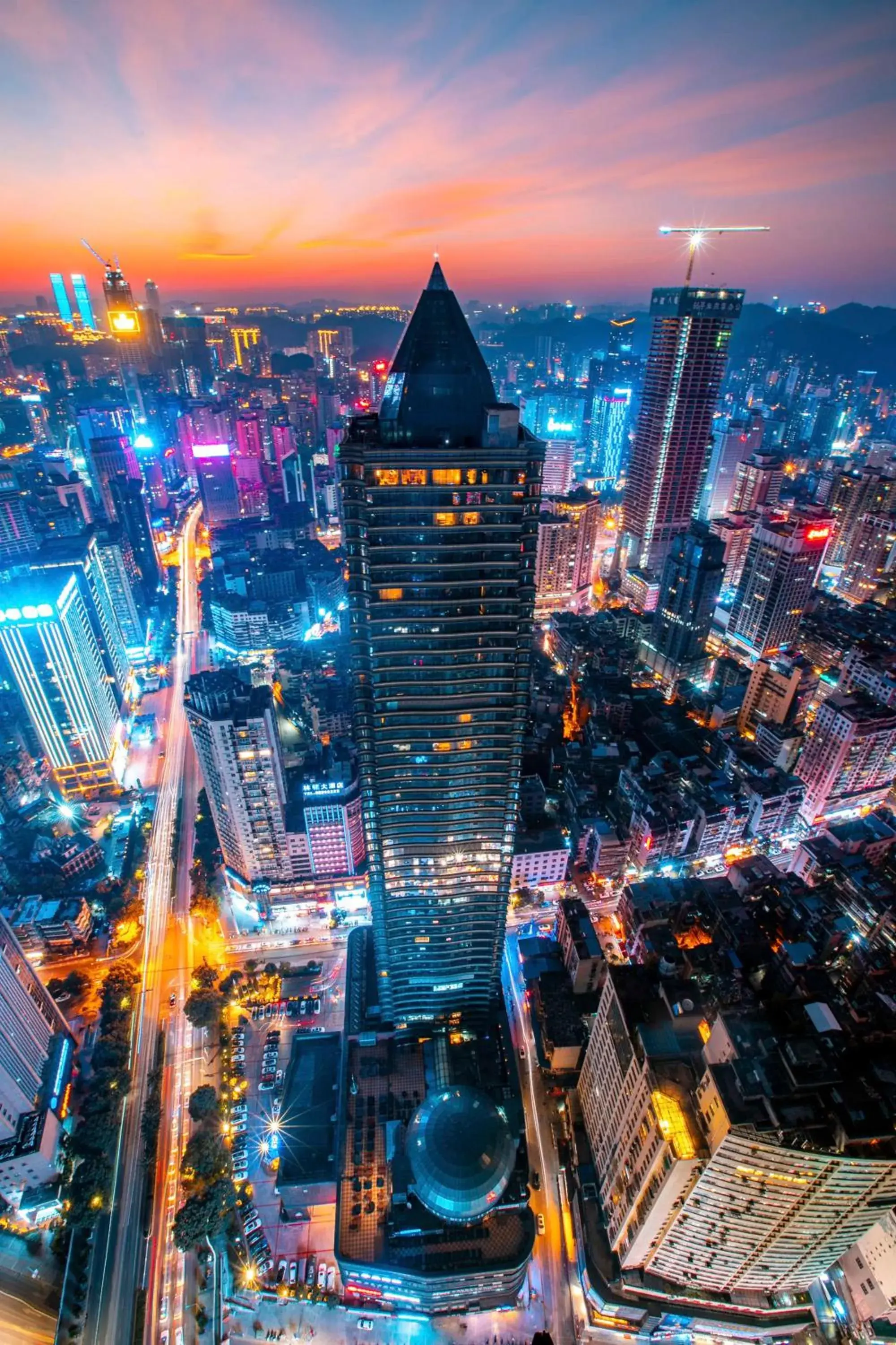 Property building, Bird's-eye View in Guiyang Kempinski Hotel