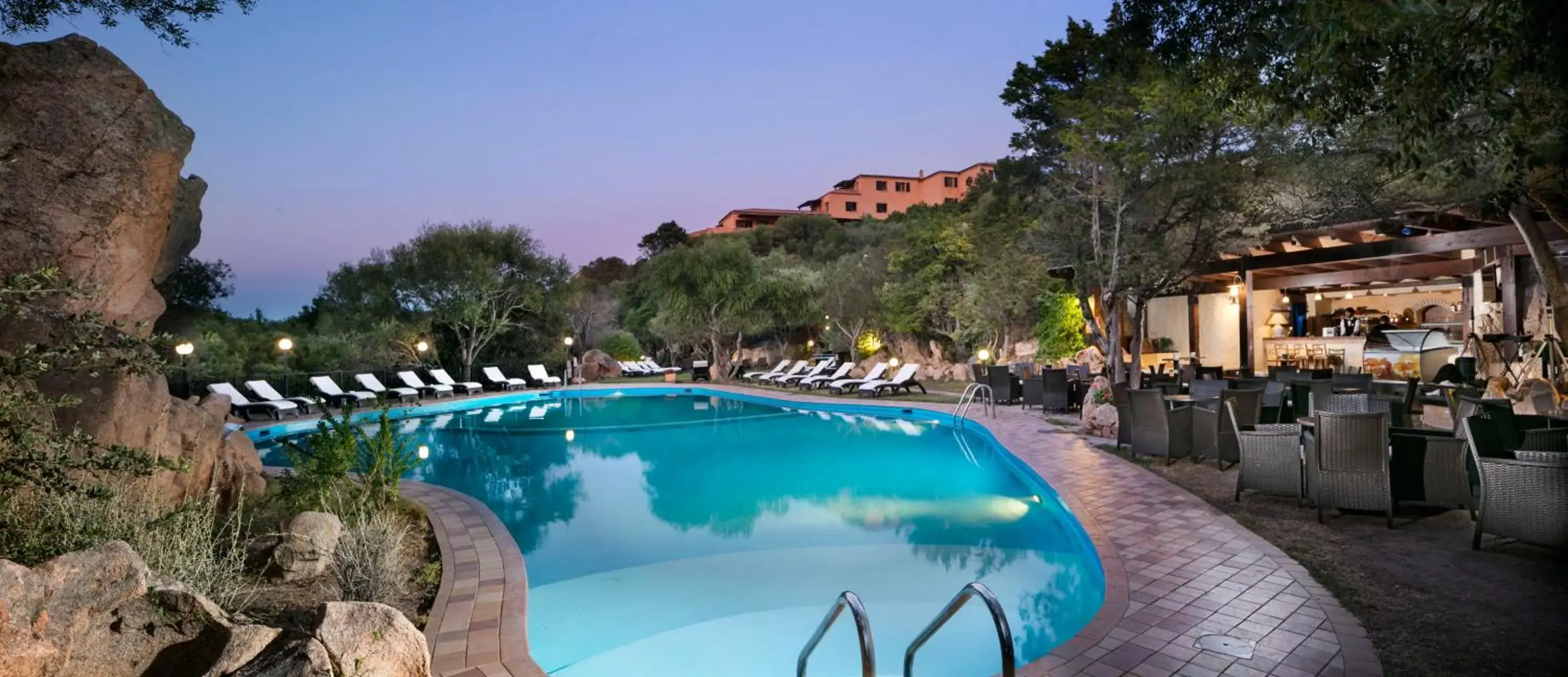 Swimming Pool in Hotel Rocce Sarde