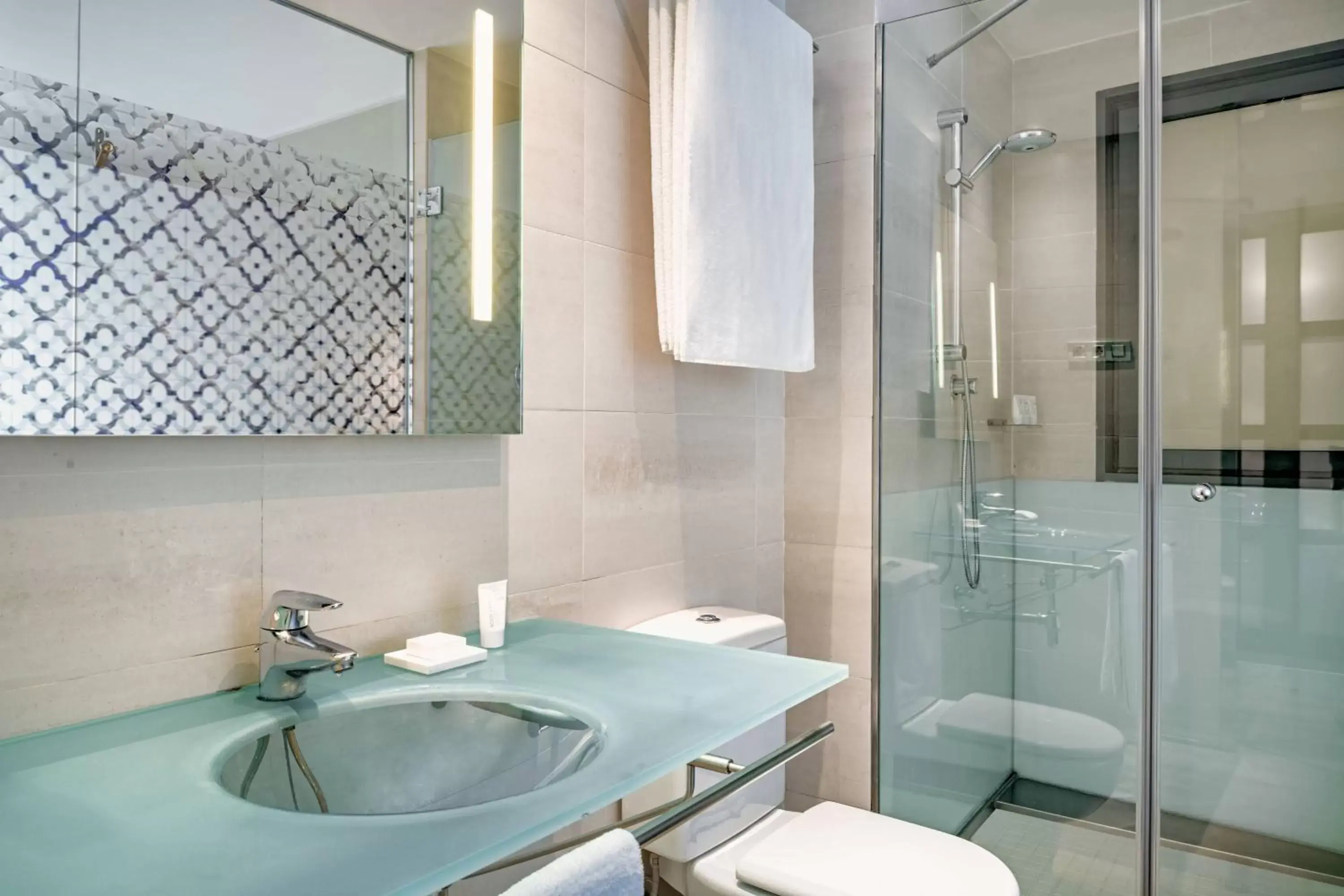 Bathroom in AC Hotel Irla by Marriott