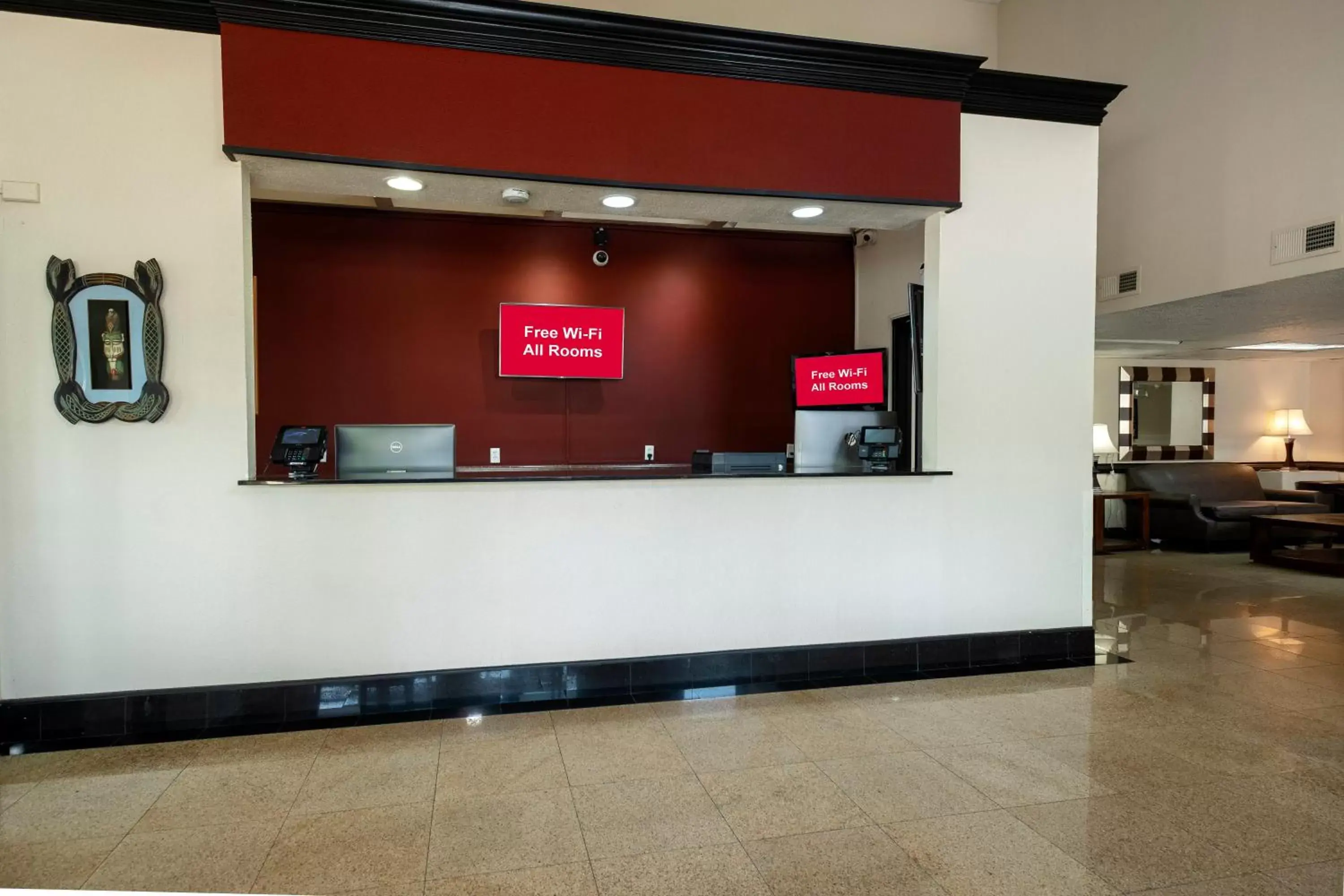 Lobby or reception, Lobby/Reception in Red Roof Inn Charlotte - University