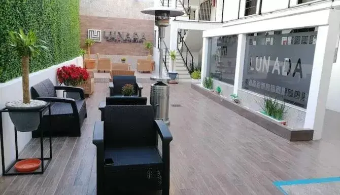 Balcony/Terrace in Hotel Lunada