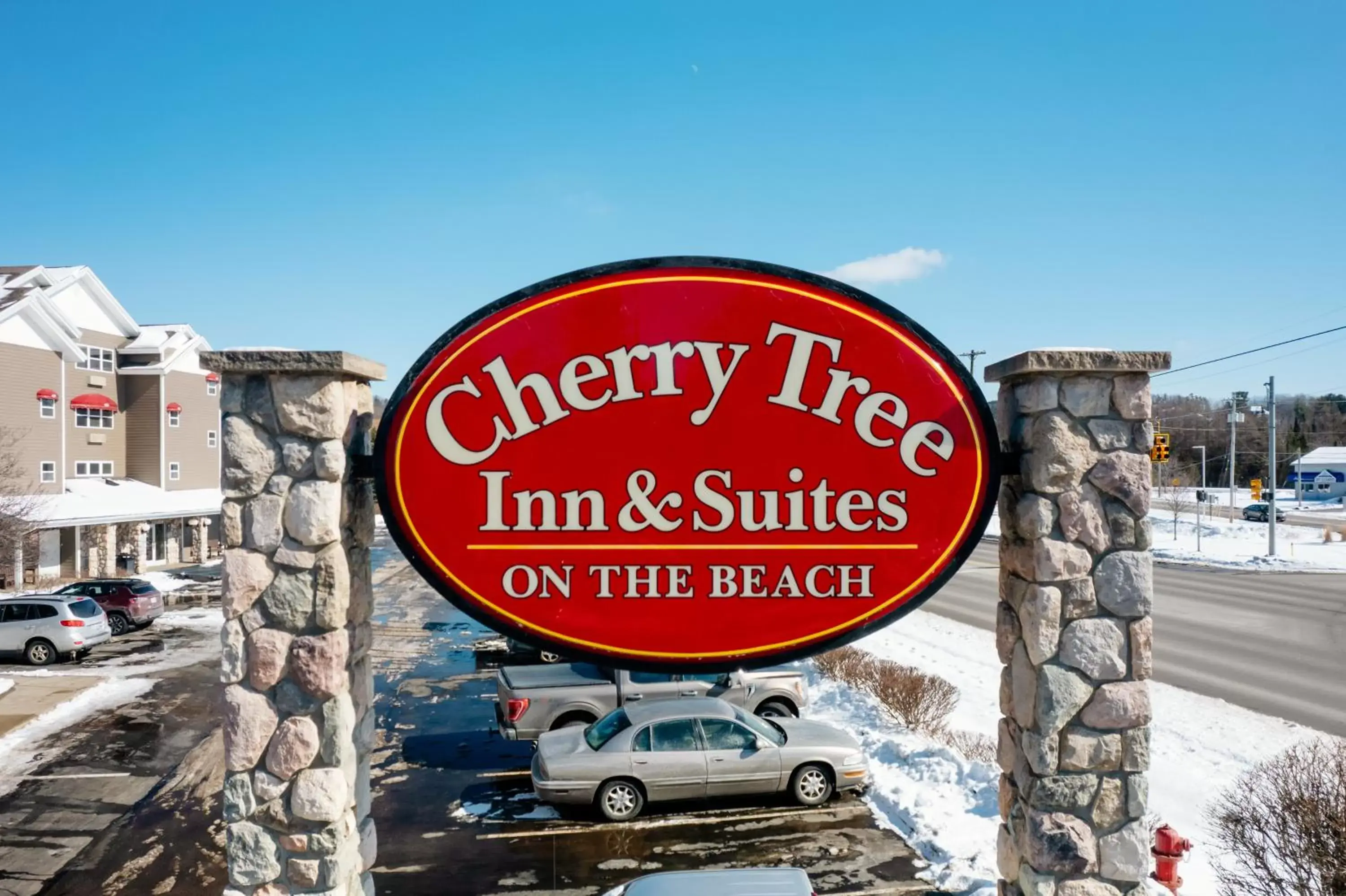 Property building in Cherry Tree Inn & Suites