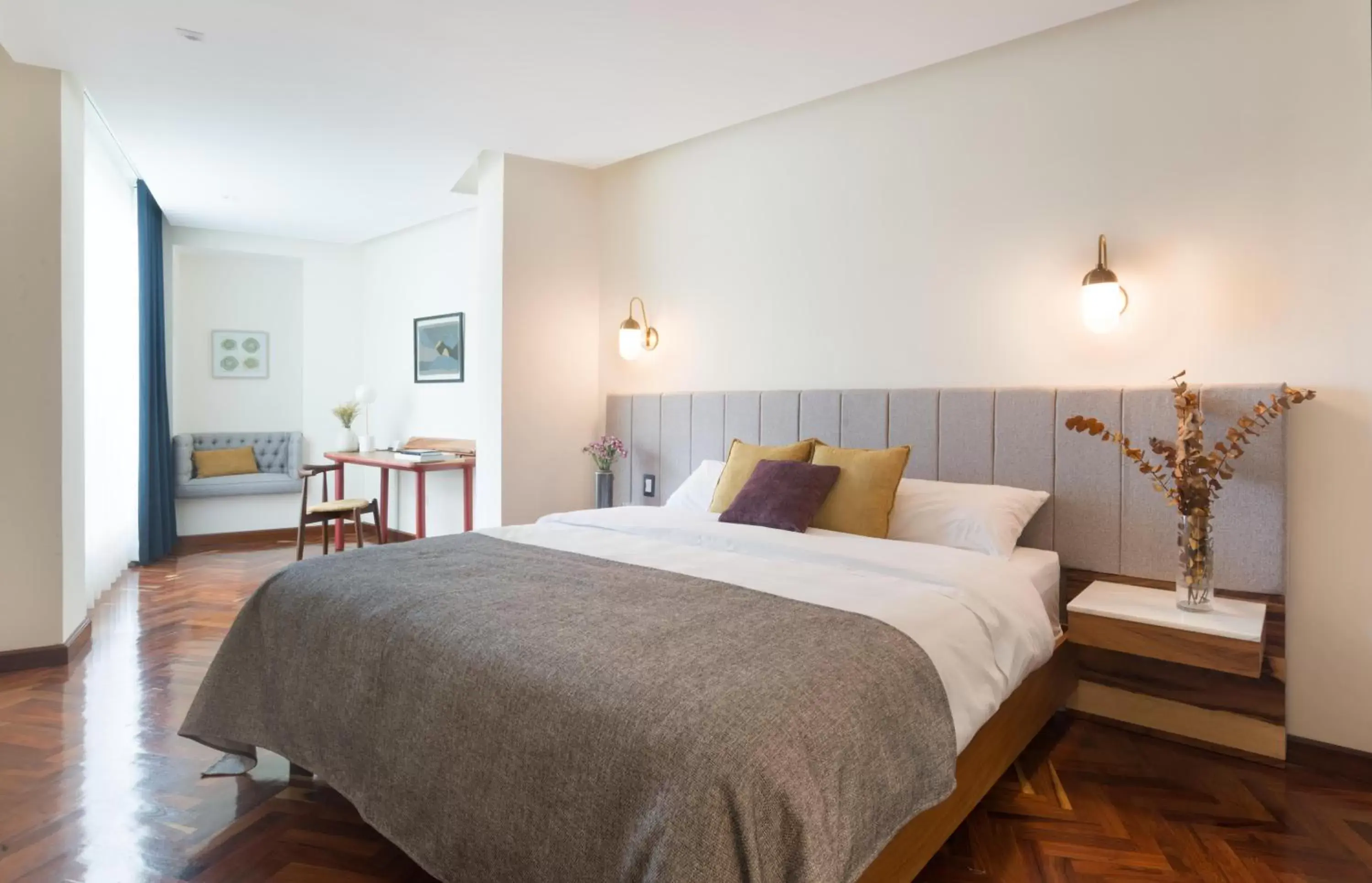 Bedroom, Bed in La Inmaculada Hotel