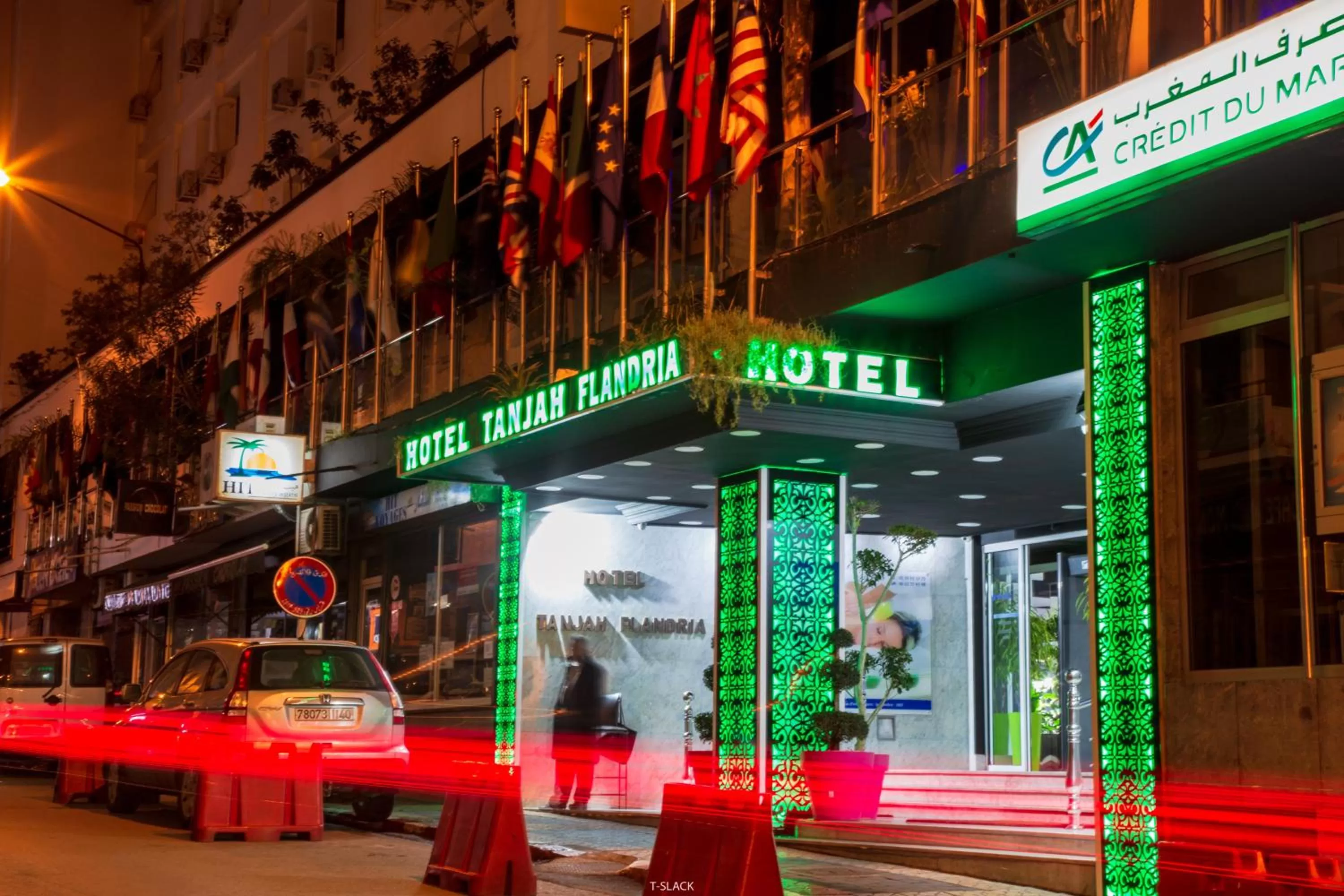 Property building in Hôtel Tanjah Flandria