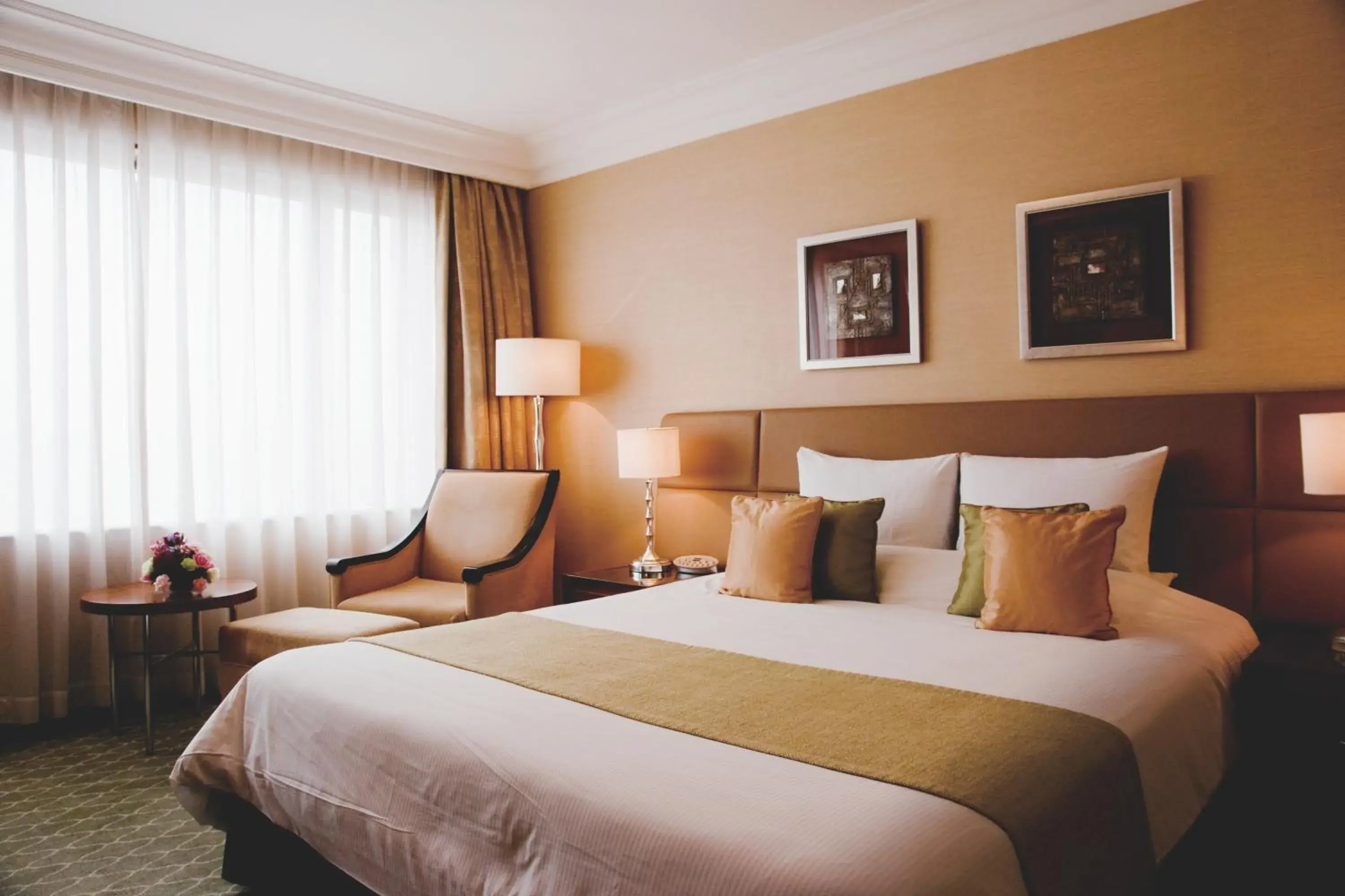 Bed in Okura Garden Hotel Shanghai Bed in Okura Garden Hotel Shanghai