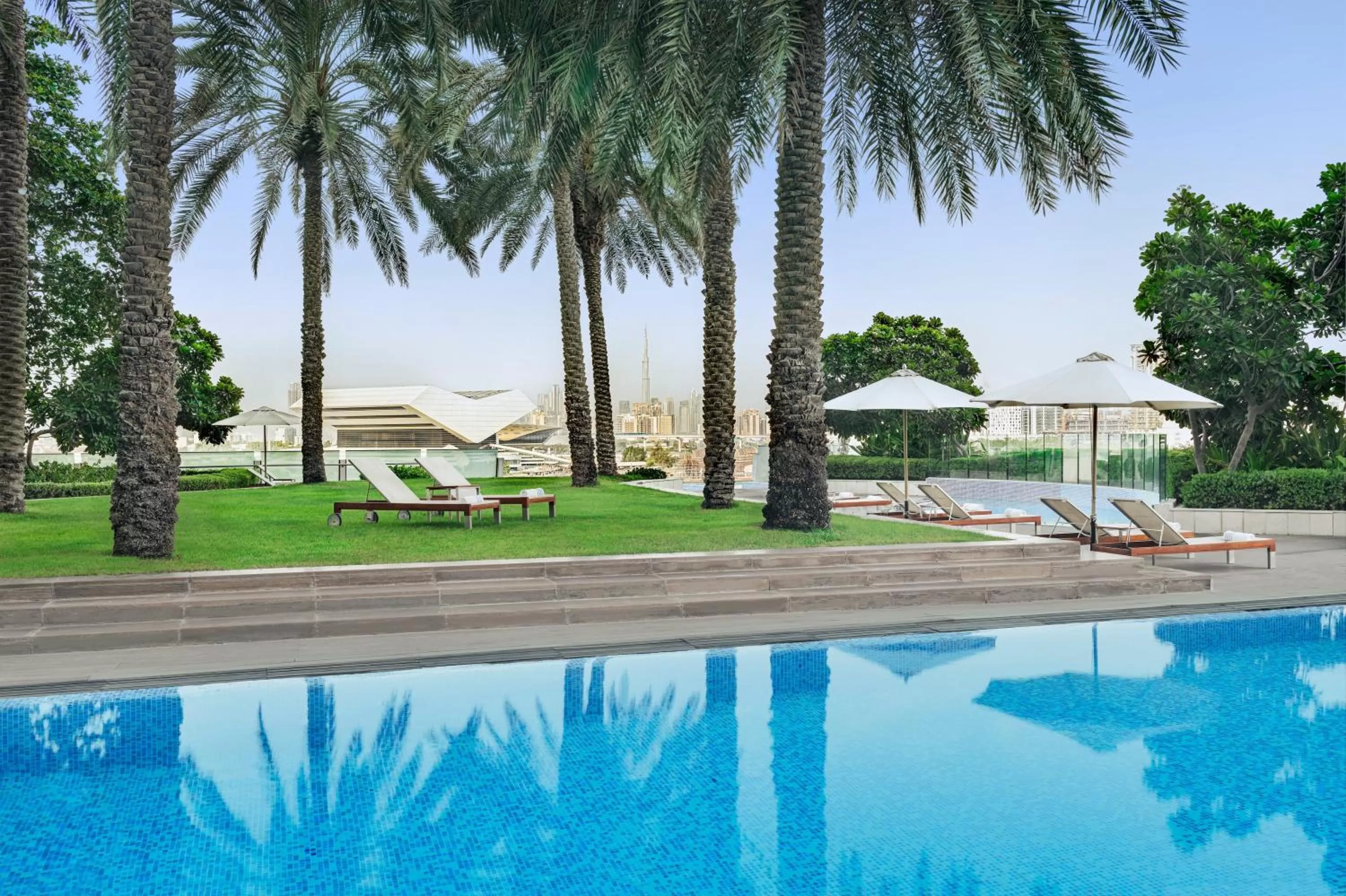 Swimming pool in Crowne Plaza Dubai Festival City
