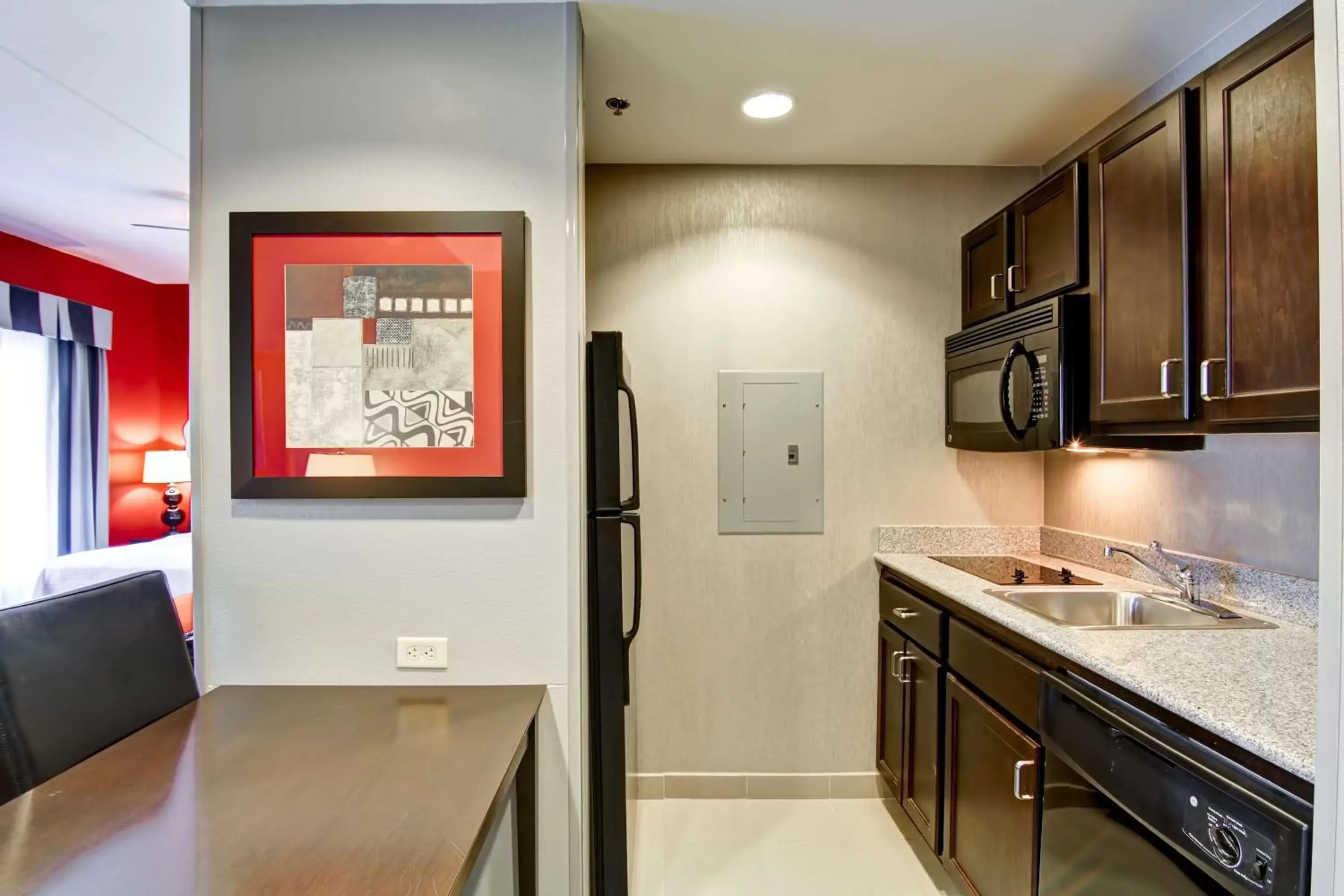 Kitchen or kitchenette, Kitchen/Kitchenette in Homewood Suites by Hilton Leesburg