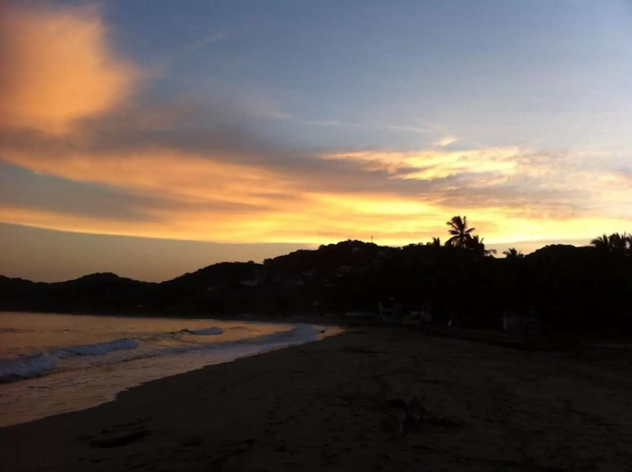 Beach in Junto al Rio Bungalows & Suites