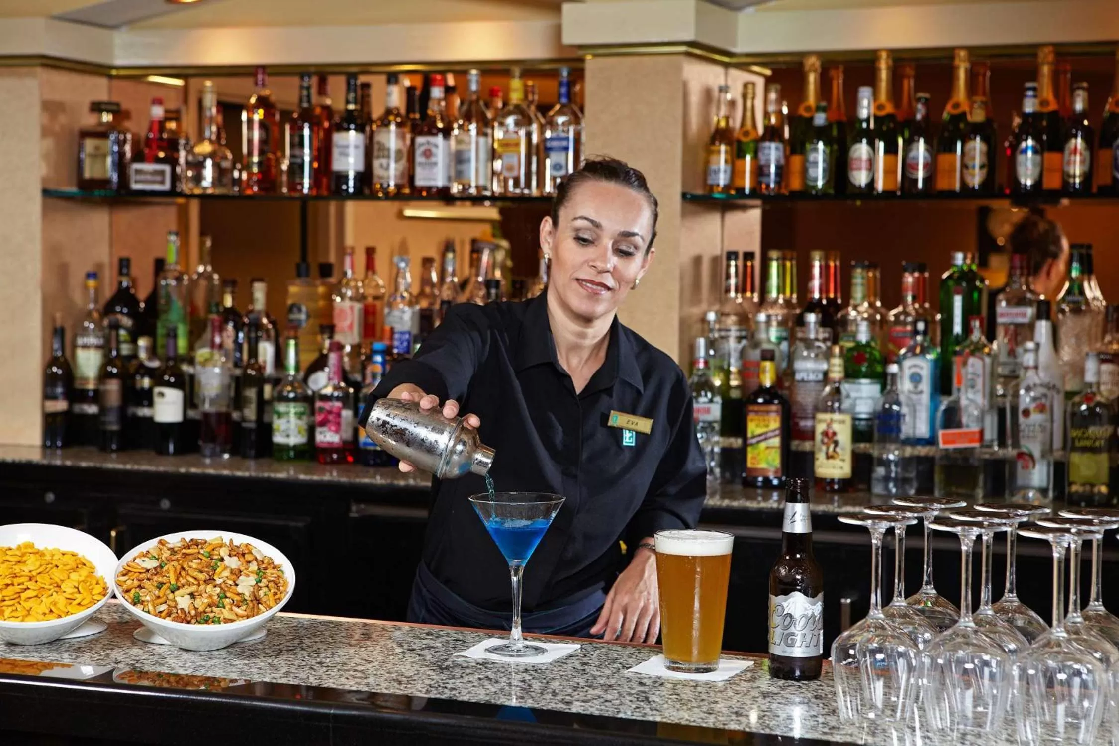 Dining area in Embassy Suites Los Angeles - International Airport/North