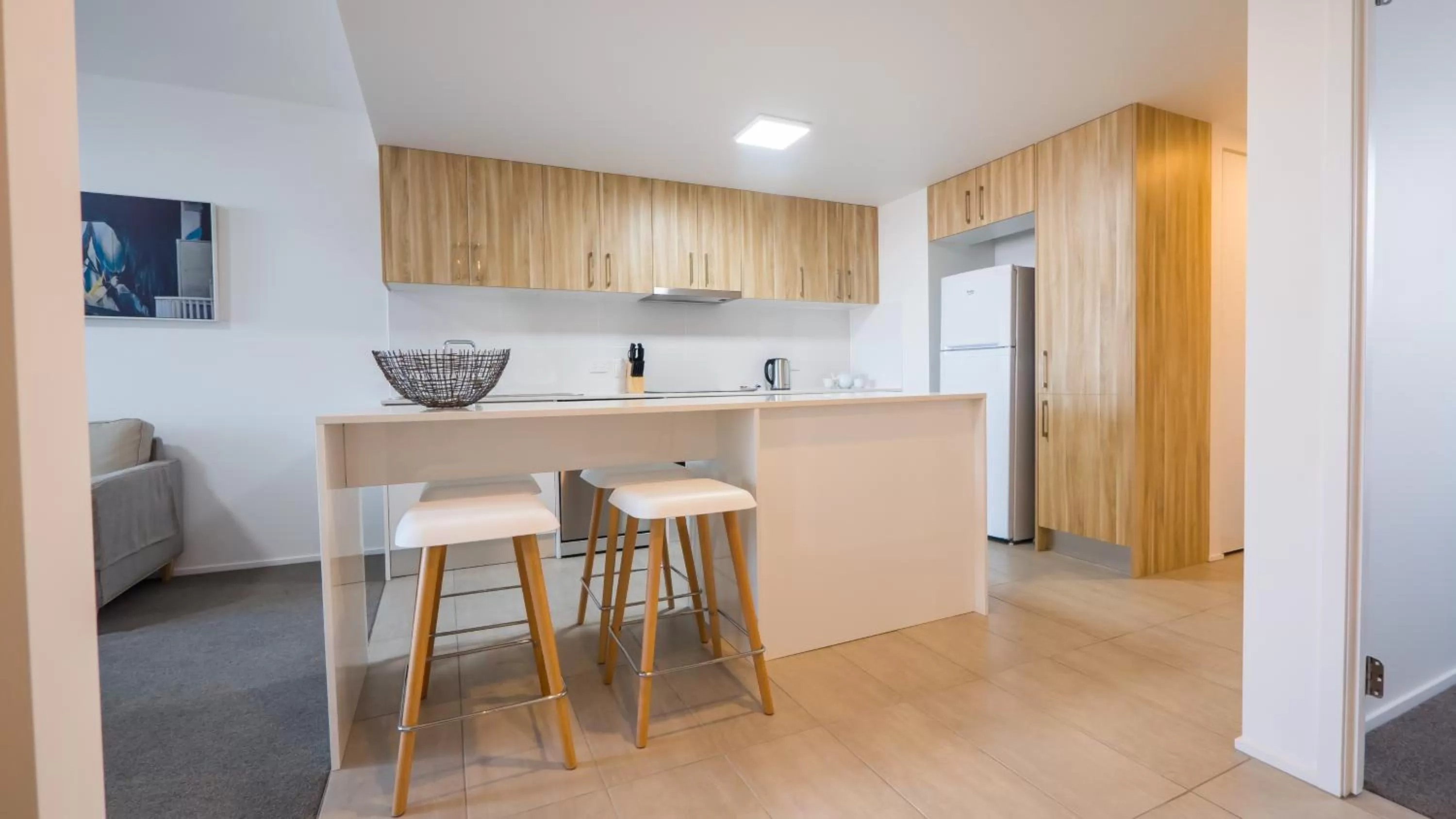 Kitchen or kitchenette in Annexe Apartments