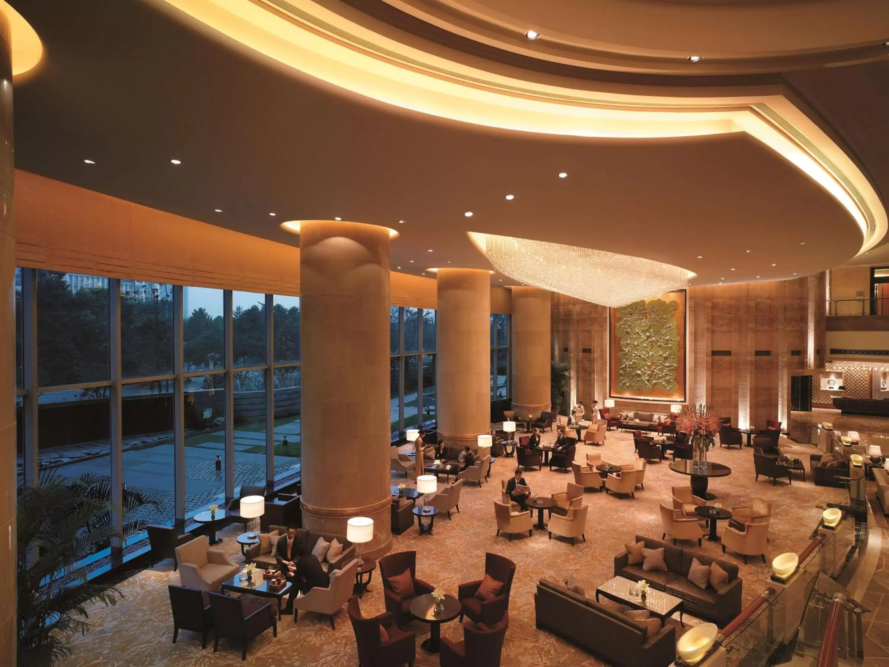 Lounge or bar, Restaurant/Places to Eat in Shangri-La Ningbo - The Three Rivers Intersection