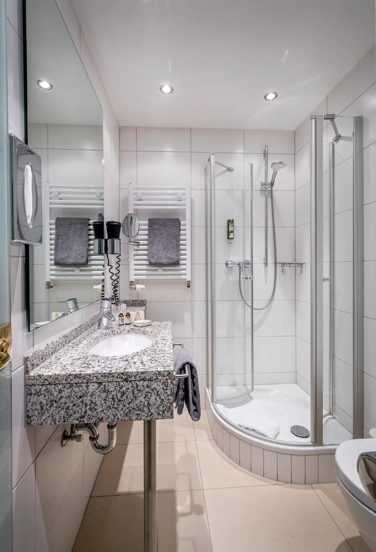 Shower in Insel Hotel Bonn - Superior