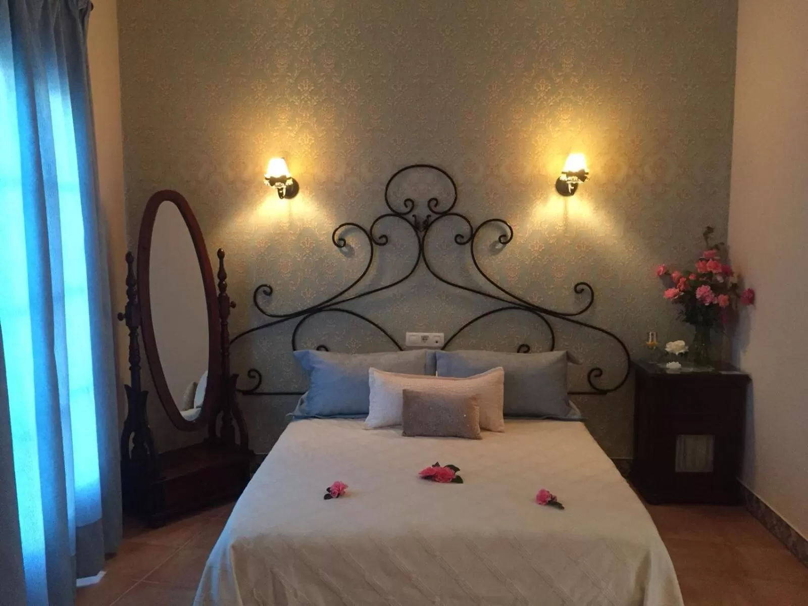 Bed in Hotel Rural Andalucia