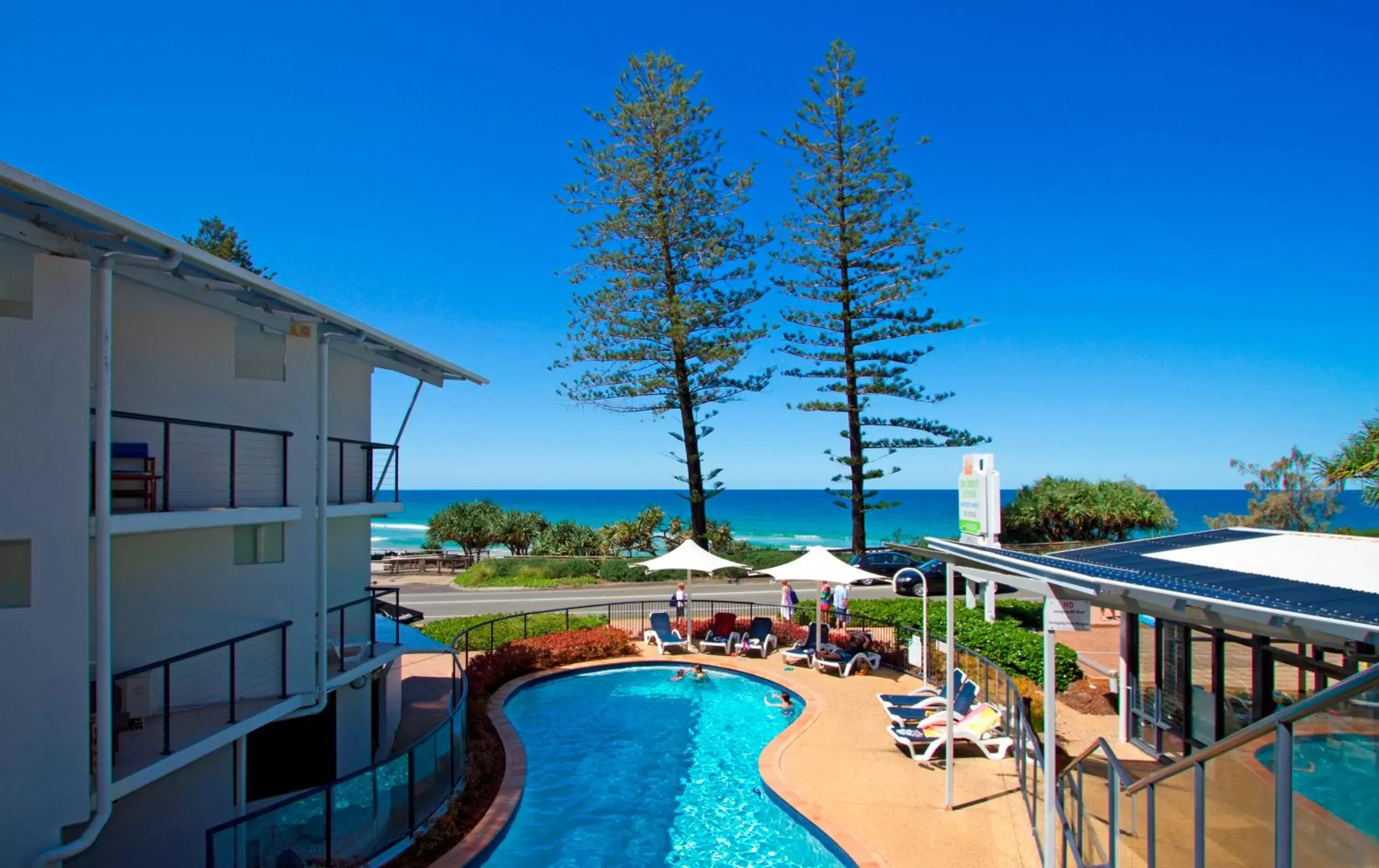 Property building, Pool View in The Beach Retreat Coolum