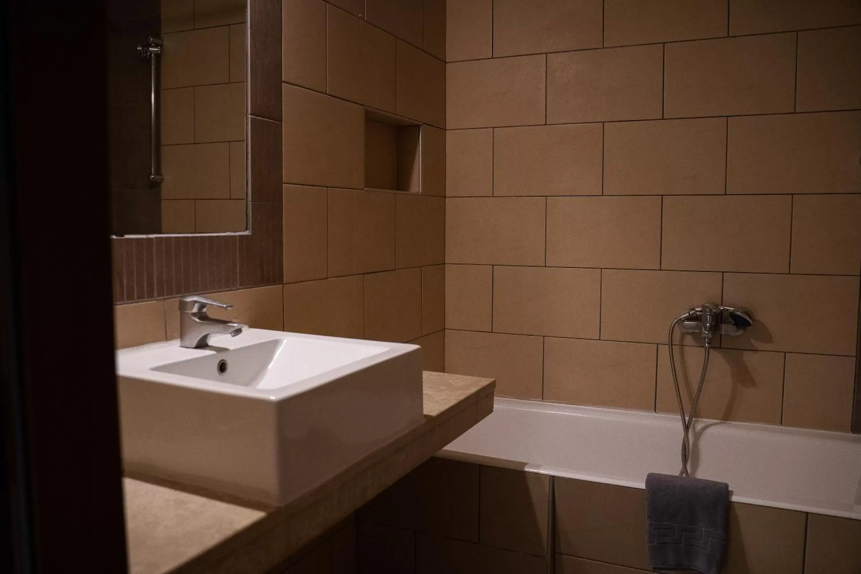 Bathroom in Hotel Antoniadis