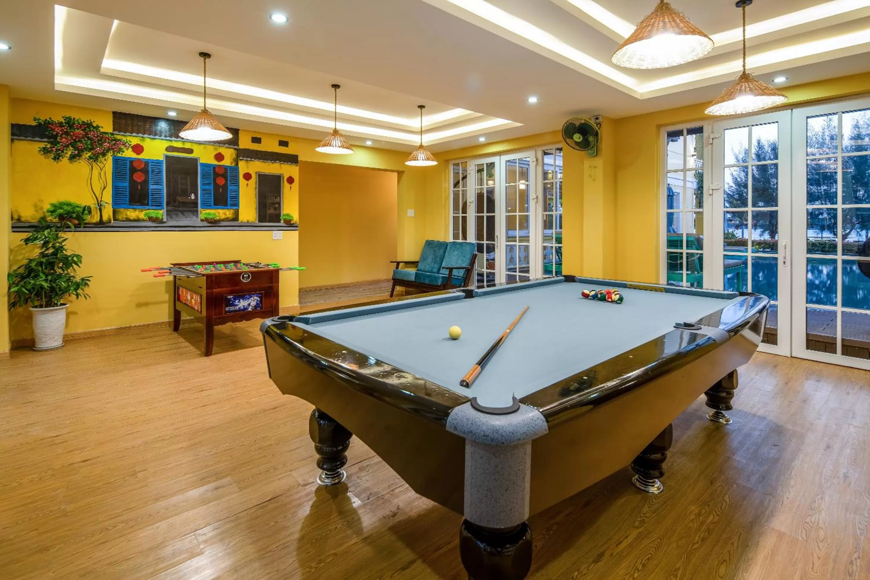 Billiard, Billiards in TRIPLE Riverside Villa Hotel HoiAn