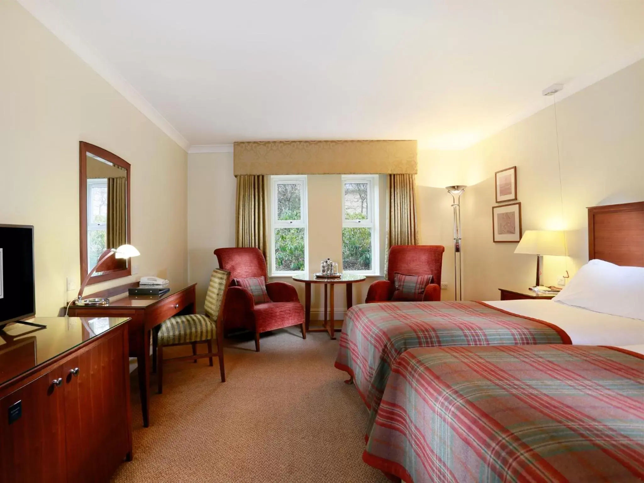 Bedroom in Macdonald Portal Hotel, Golf & Spa Cobblers Cross, Cheshire