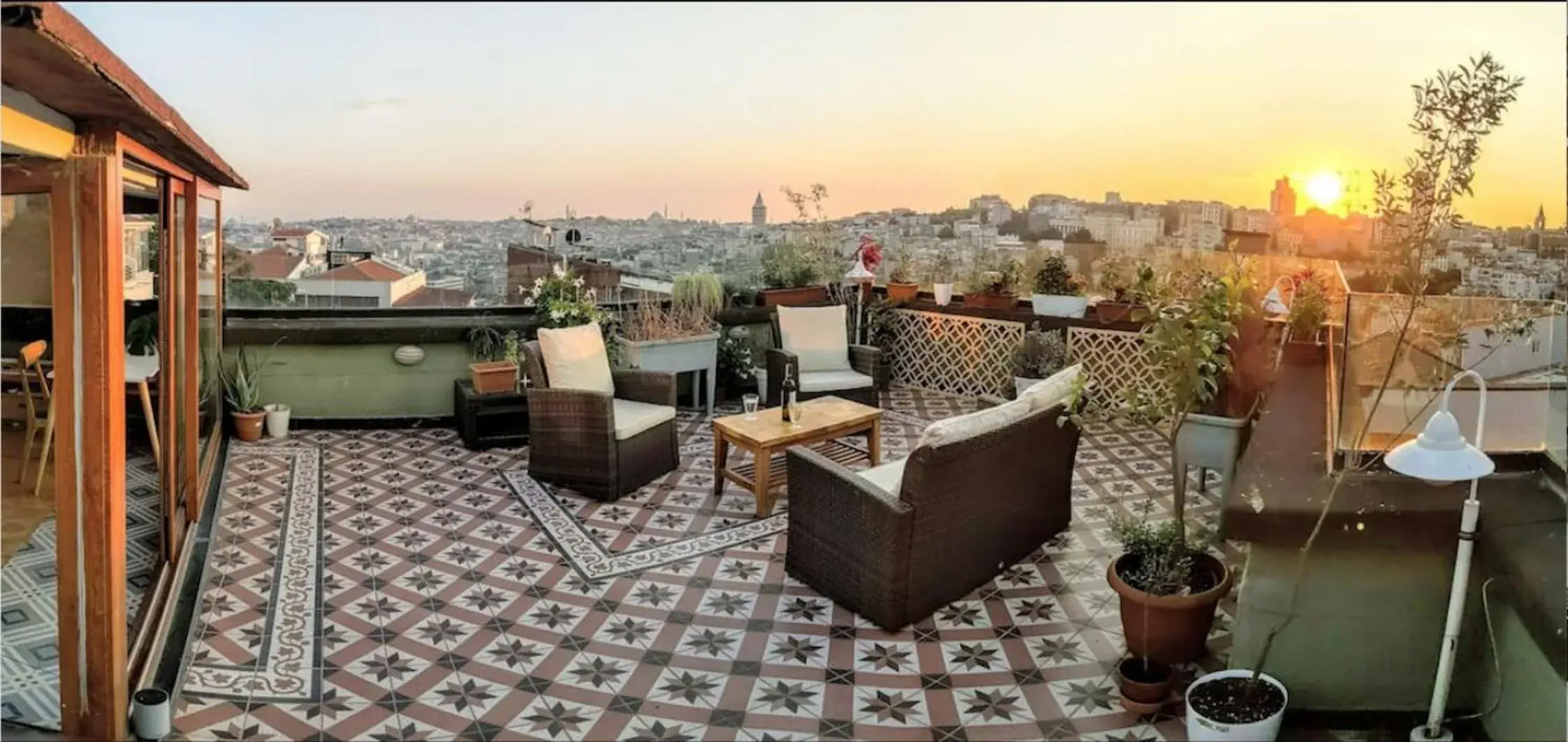 Balcony/Terrace in MySuite Istanbul Cihangir