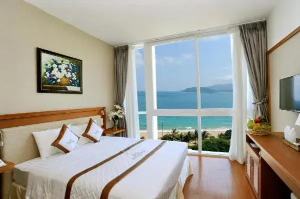 Bed in Dendro Hotel Nha Trang