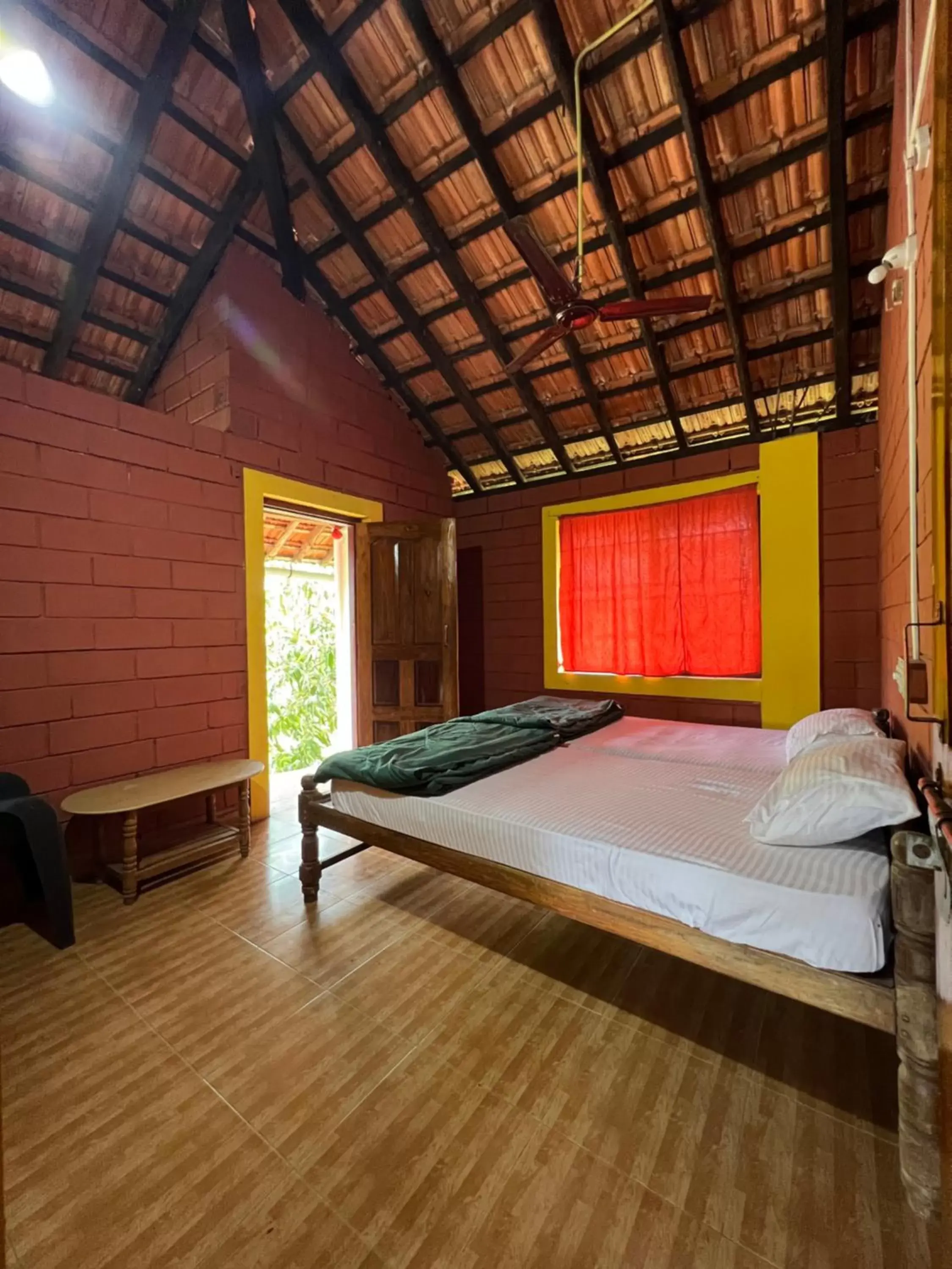 Bed in MID BEACH STAY Gokarna Bed in MID BEACH STAY Gokarna