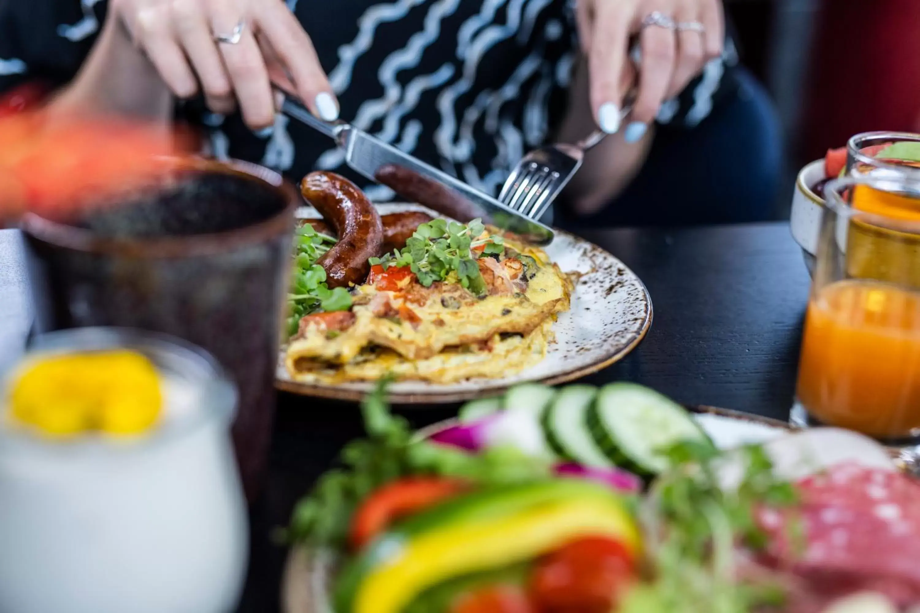 Food close-up in Clarion Hotel Copenhagen Airport