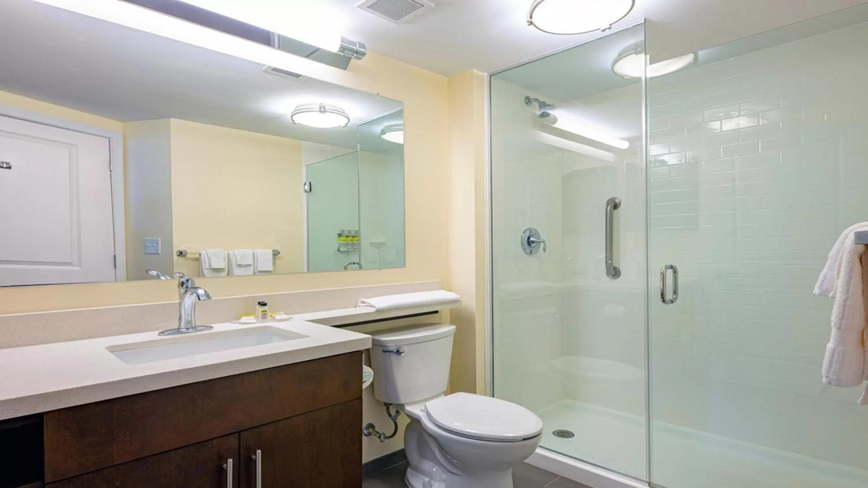 Bathroom in Candlewood Suites - Dumfries - Quantico, an IHG Hotel