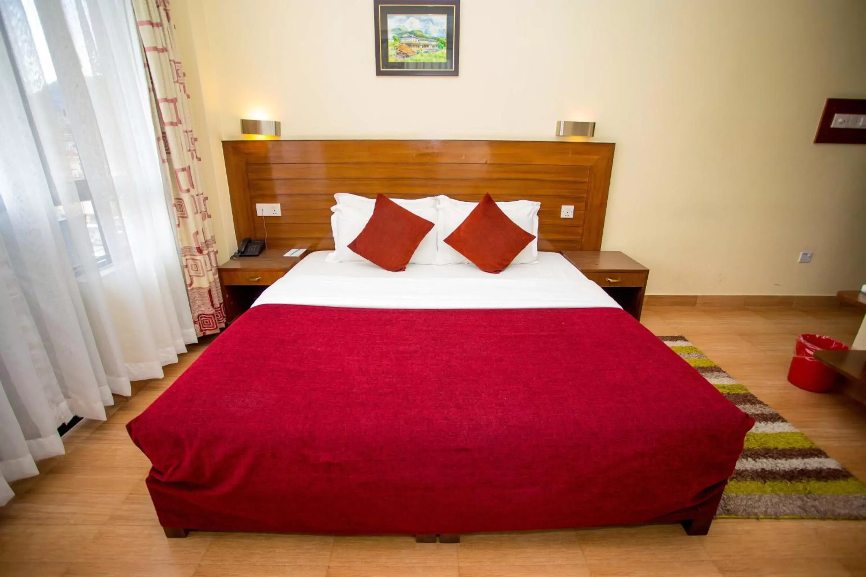 Bed in Hotel Tara