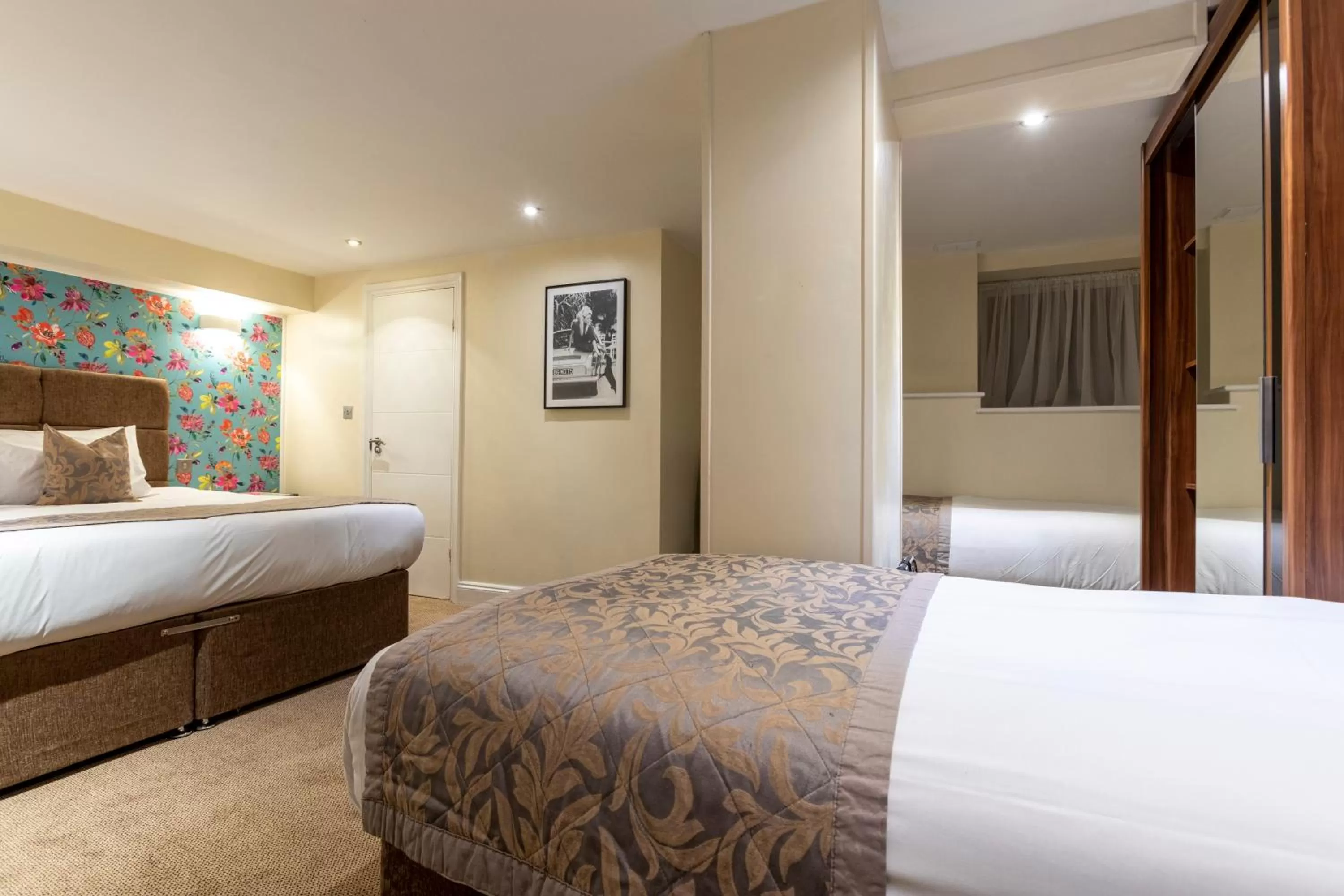 Bed in Hotel Shepherds Bush London