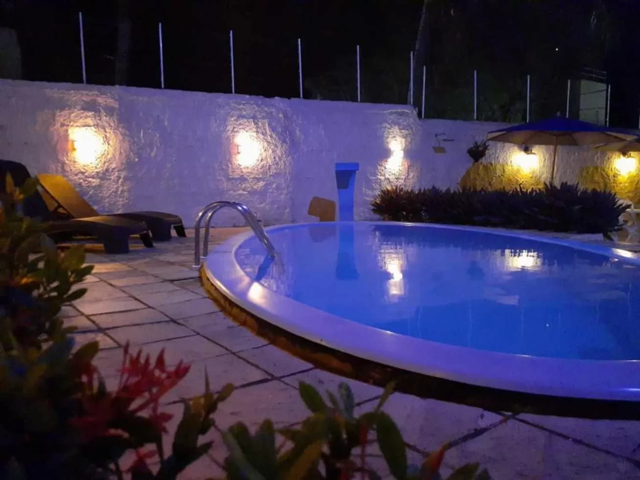 Swimming pool in Hotel Enseada de Ponta Negra