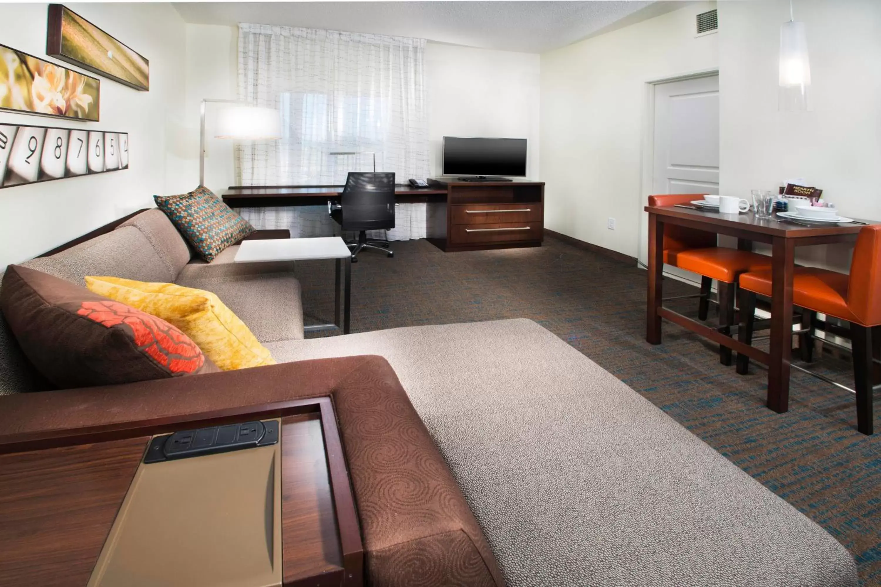 Living room, Seating Area in Residence Inn by Marriott Augusta