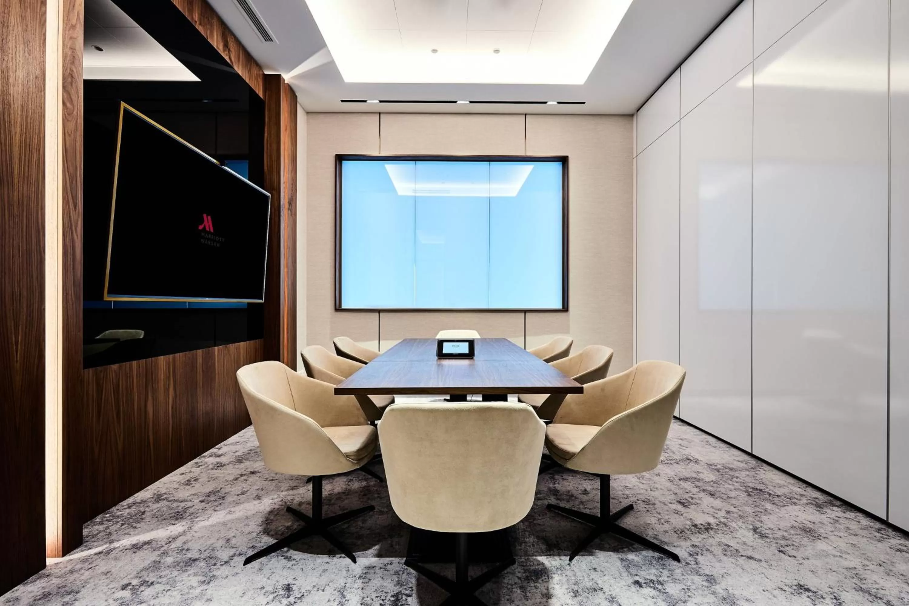Meeting/conference room in Warsaw Marriott Hotel