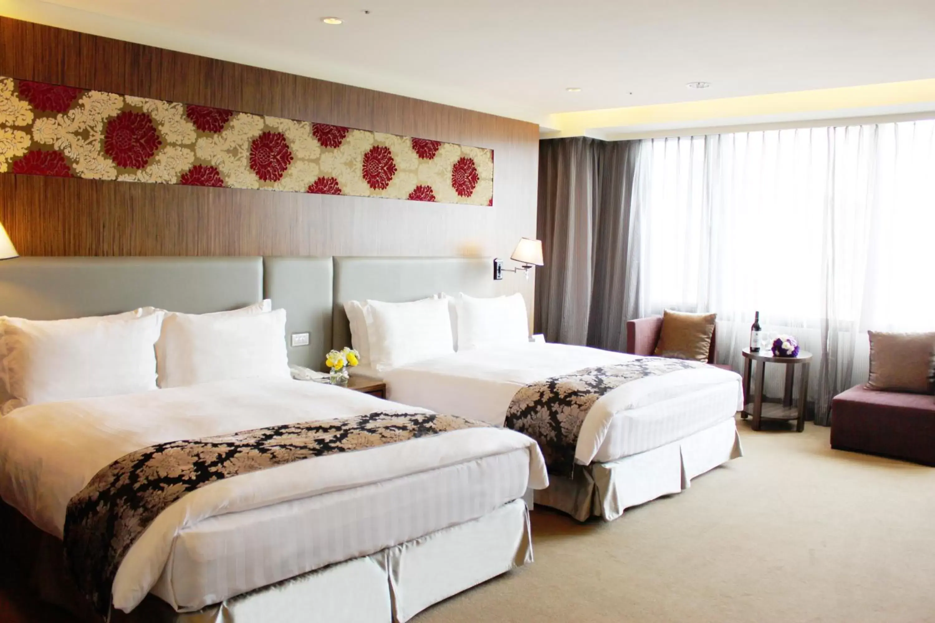 Bed in Golden Tulip Zhong Xin Hotel Taichung Bed in Golden Tulip Zhong Xin Hotel Taichung