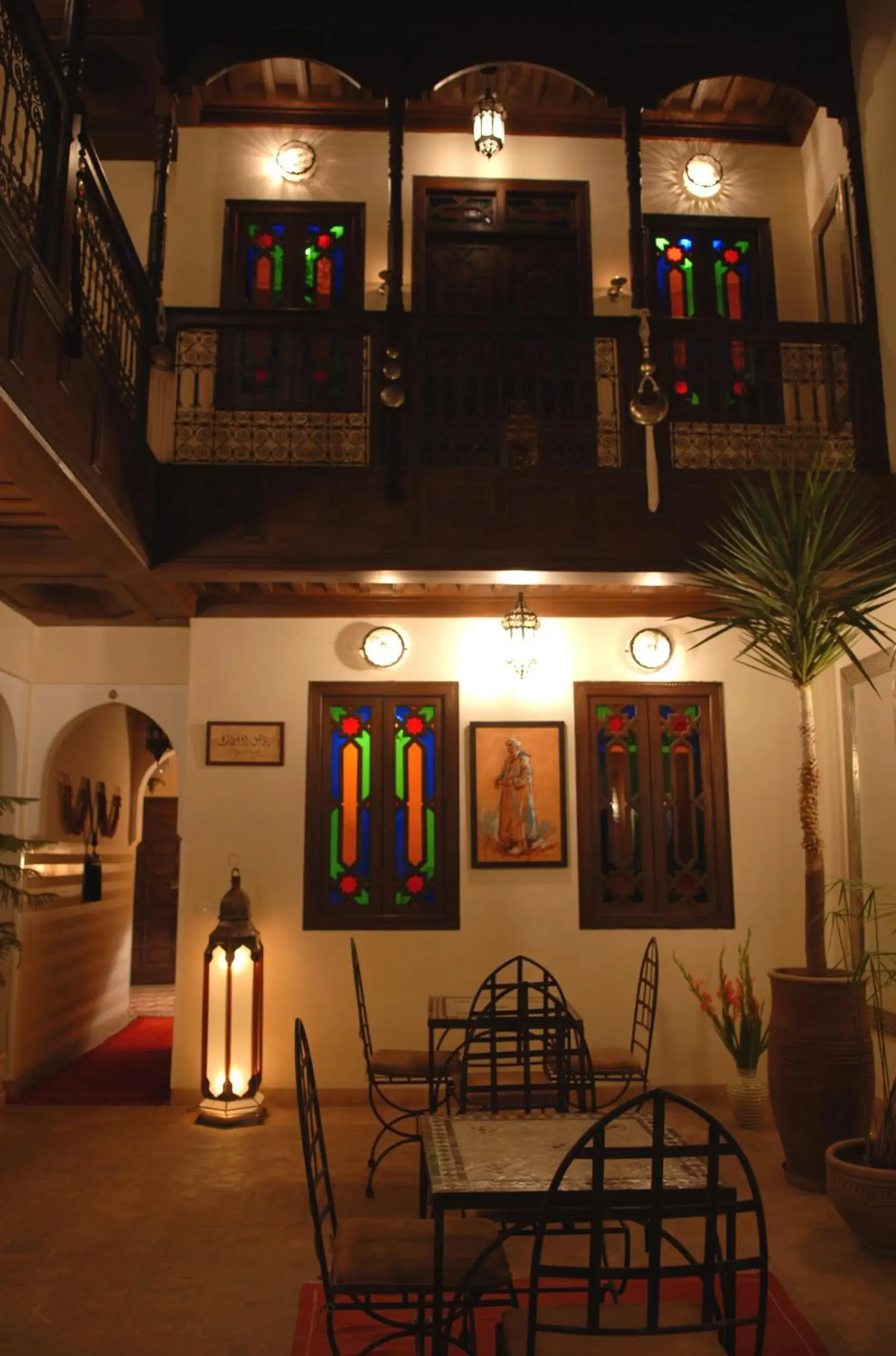 Photo of the whole room in Riad Aubrac