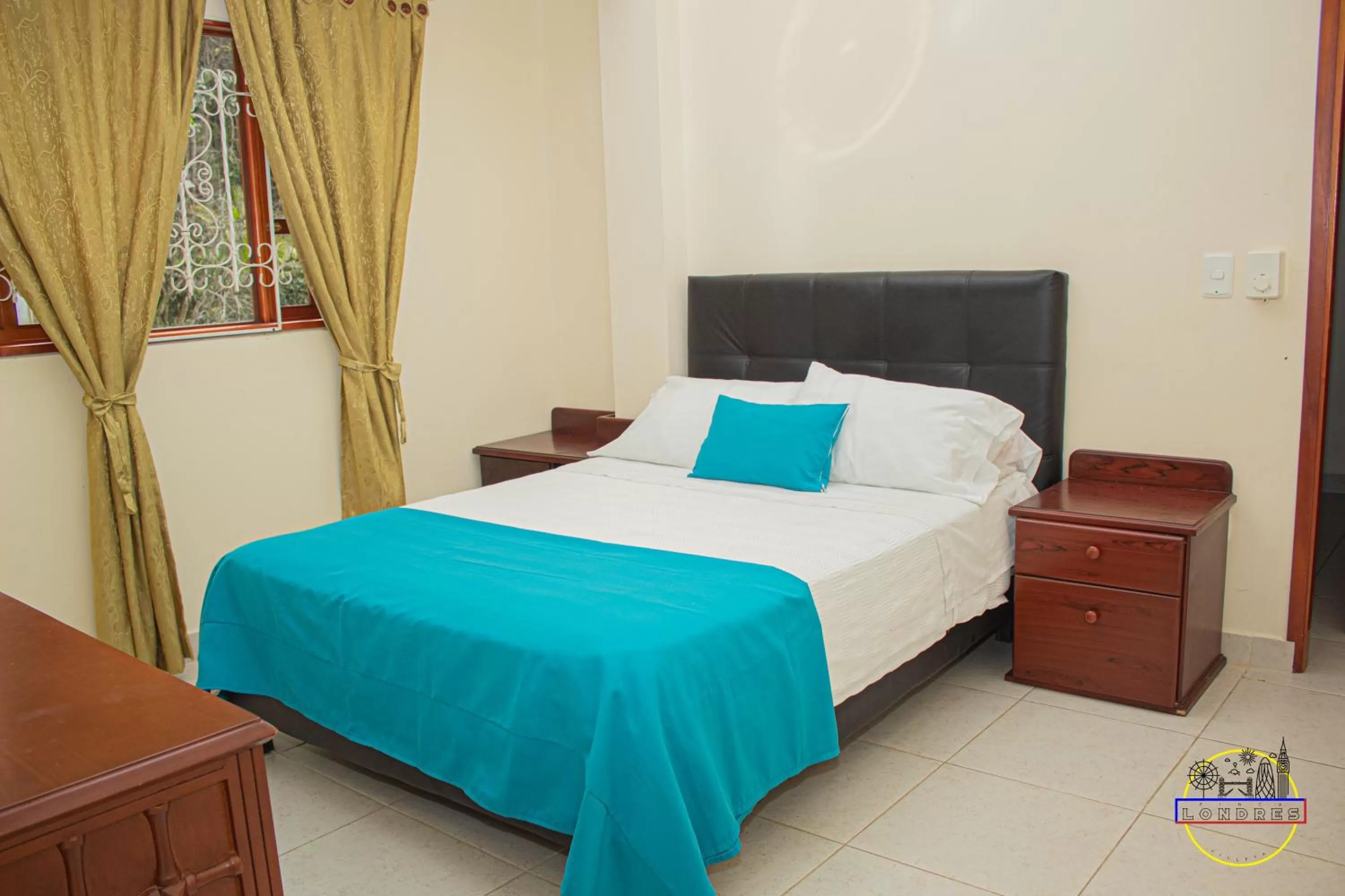 Bed in Hotel Finca Londres