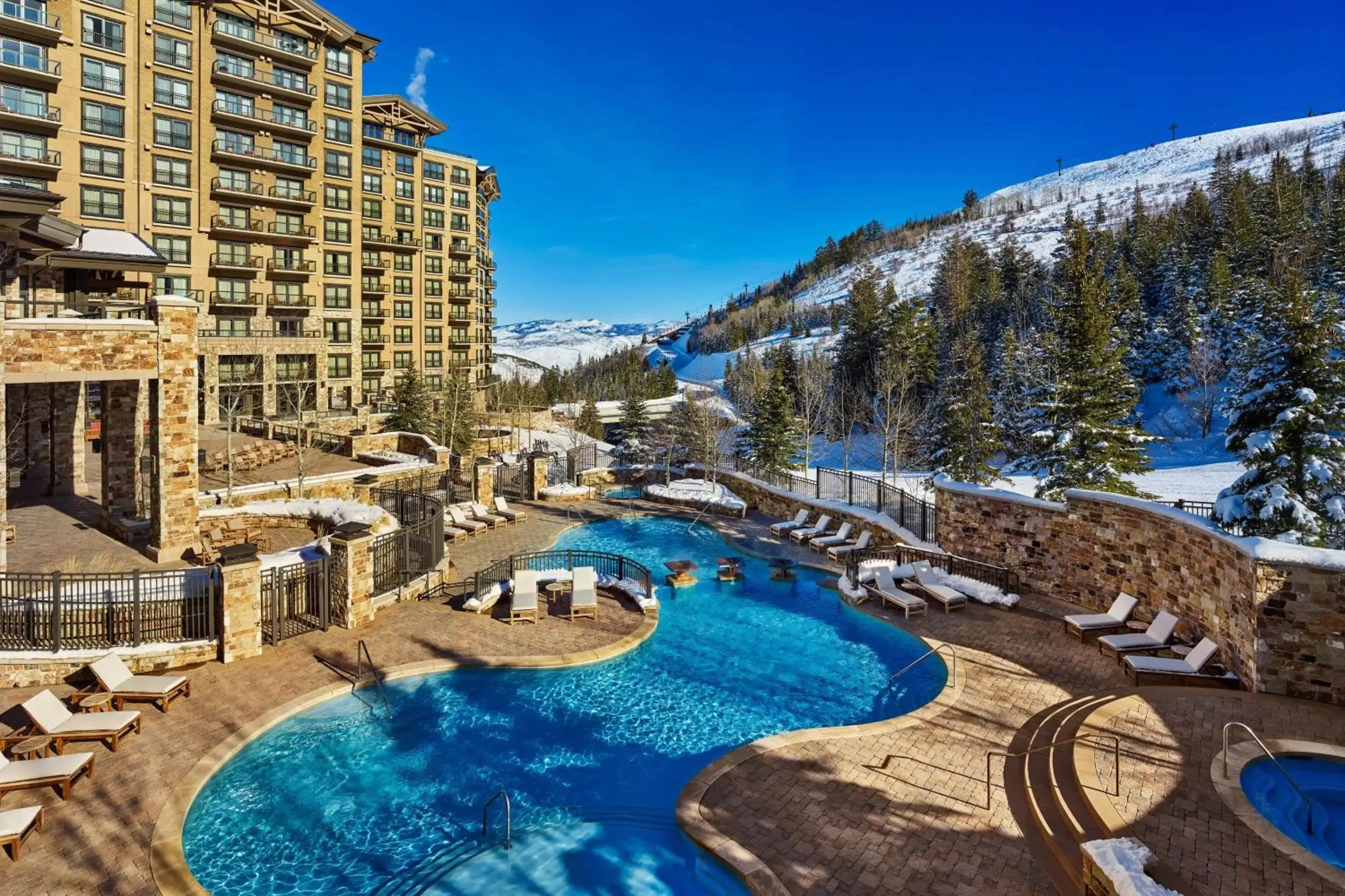 Swimming pool, Pool View in St. Regis Deer Valley