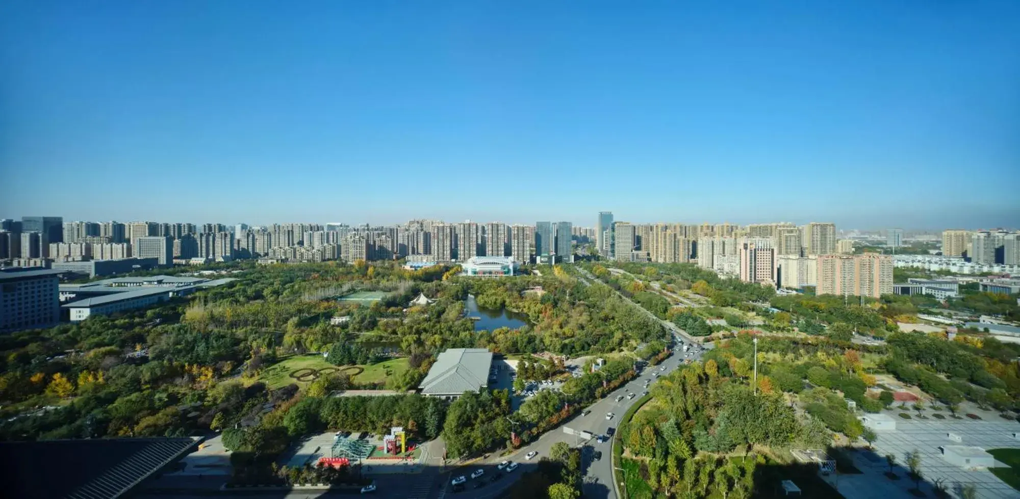 Natural landscape, Bird's-eye View in InterContinental Xi'an North, an IHG Hotel